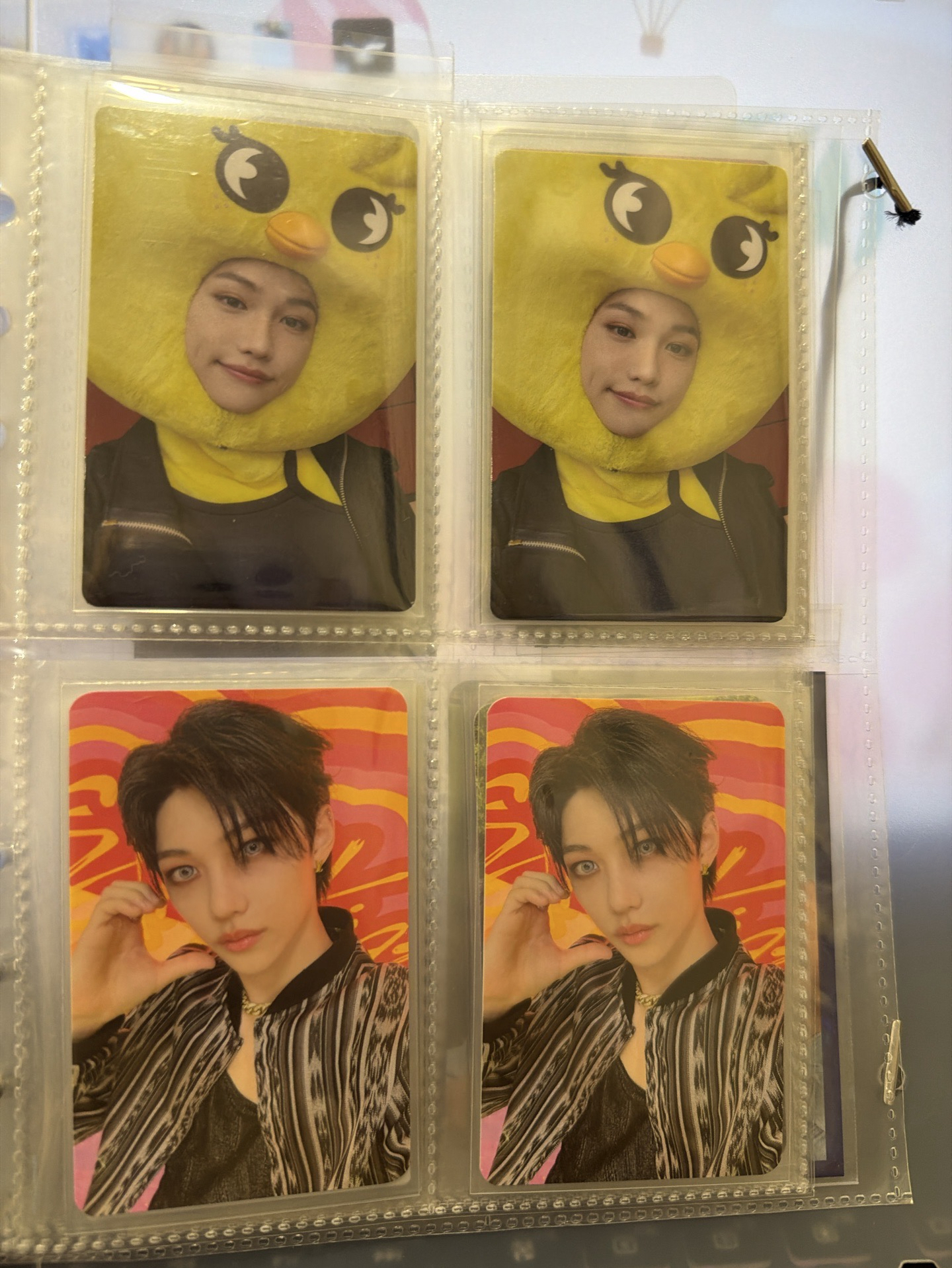 maxident jyp lotte 特典 大頭雞 兩張一組