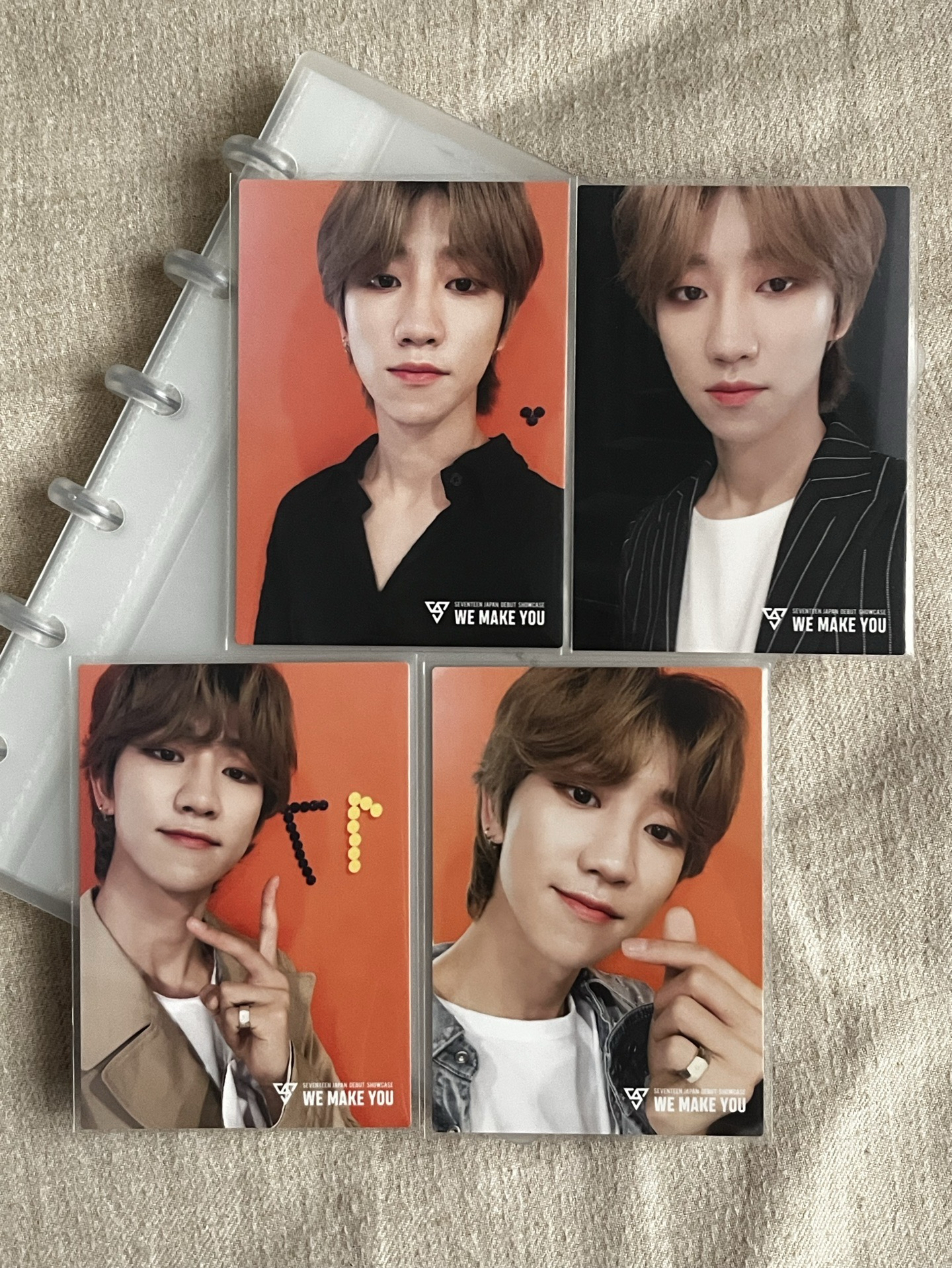 WE MAKE YOU 隨機卡 四張