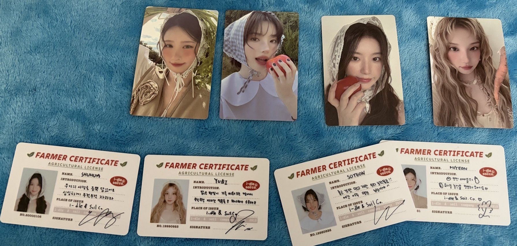 idle2026年曆小卡拆售