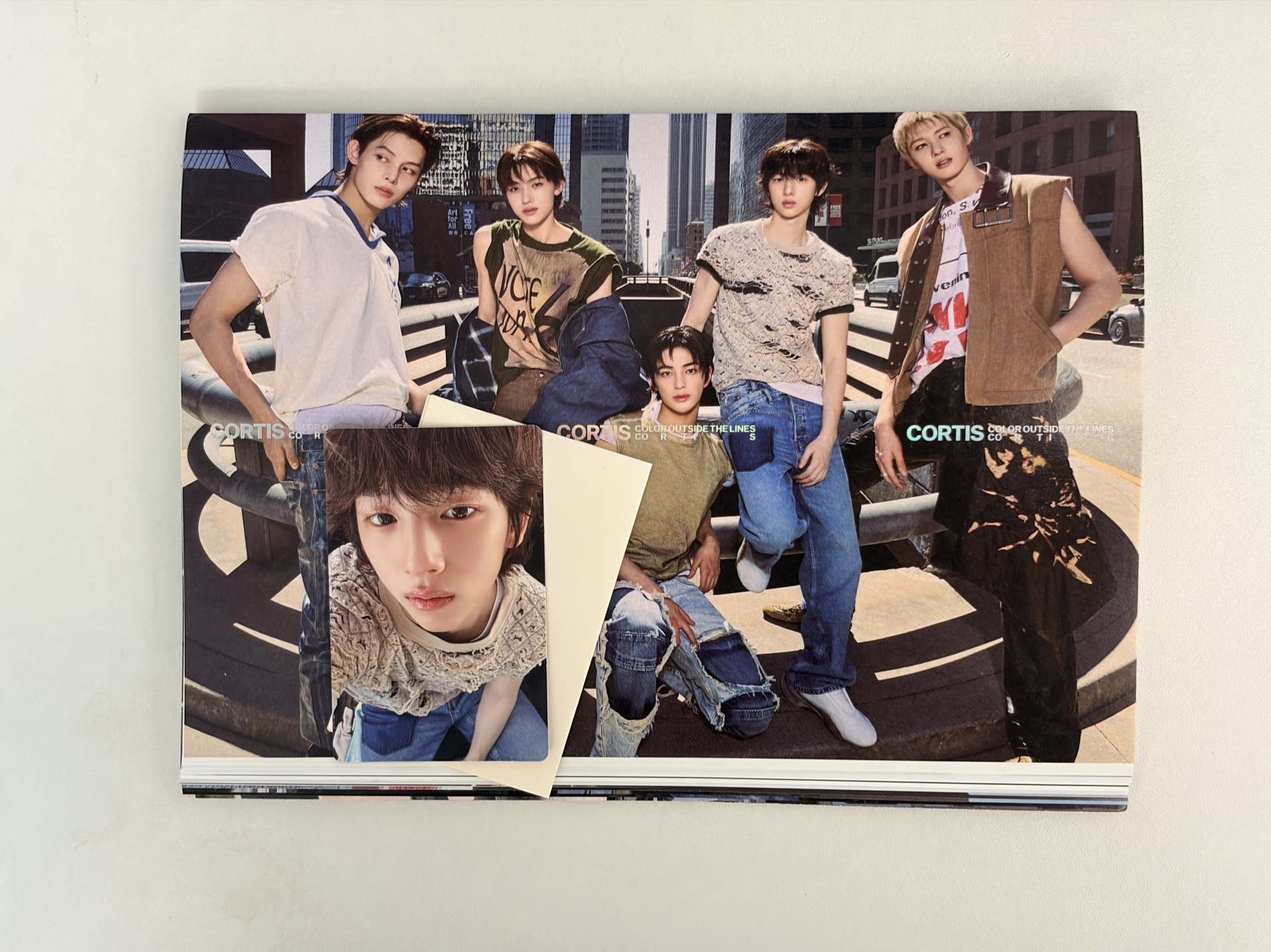 CORTIS 全專有卡 沒翻閱過只看小卡是什麼