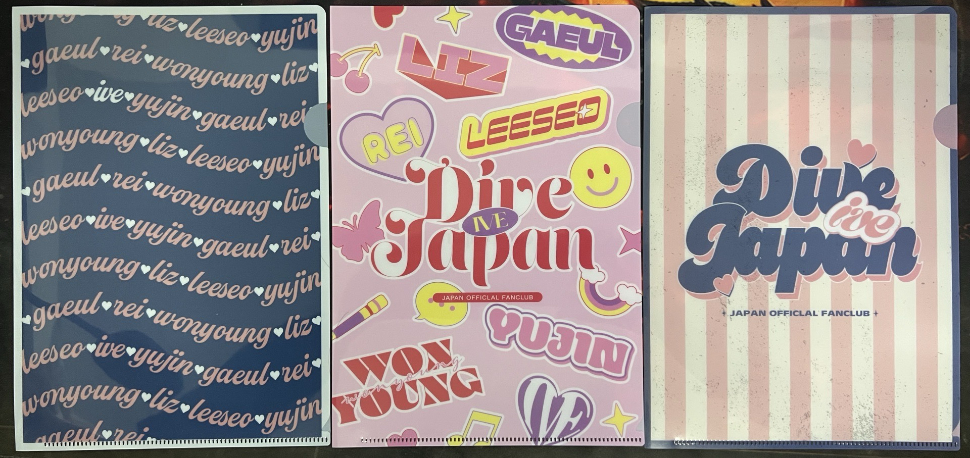 25’ FC IVE SCOUT DIVE JAPAN A5 資料夾 