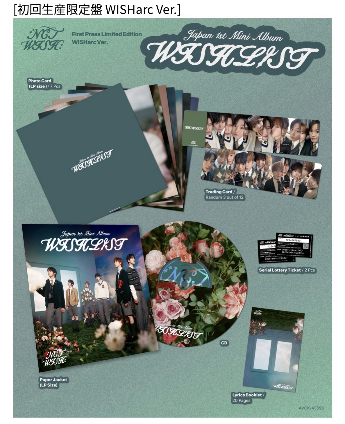WISHarc Ver.日專、應募券
