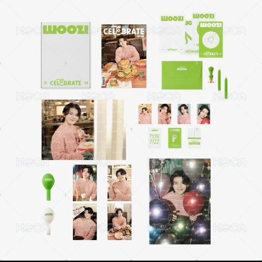 Woozi生日禮盒 全新未拆