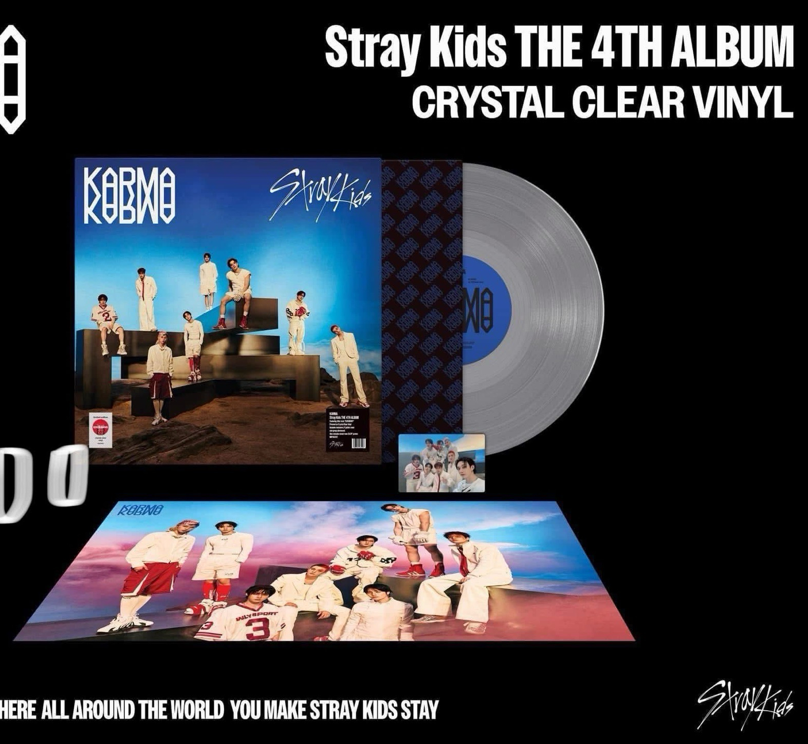 karma黑膠唱片 水晶膠