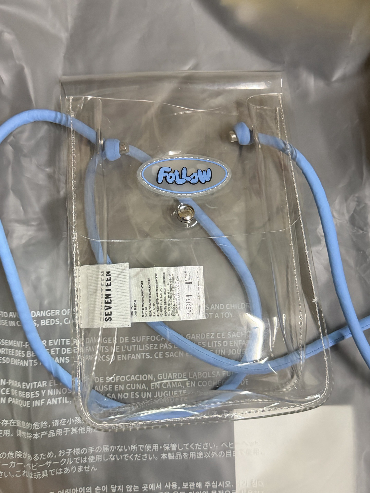 follow 場週透明包