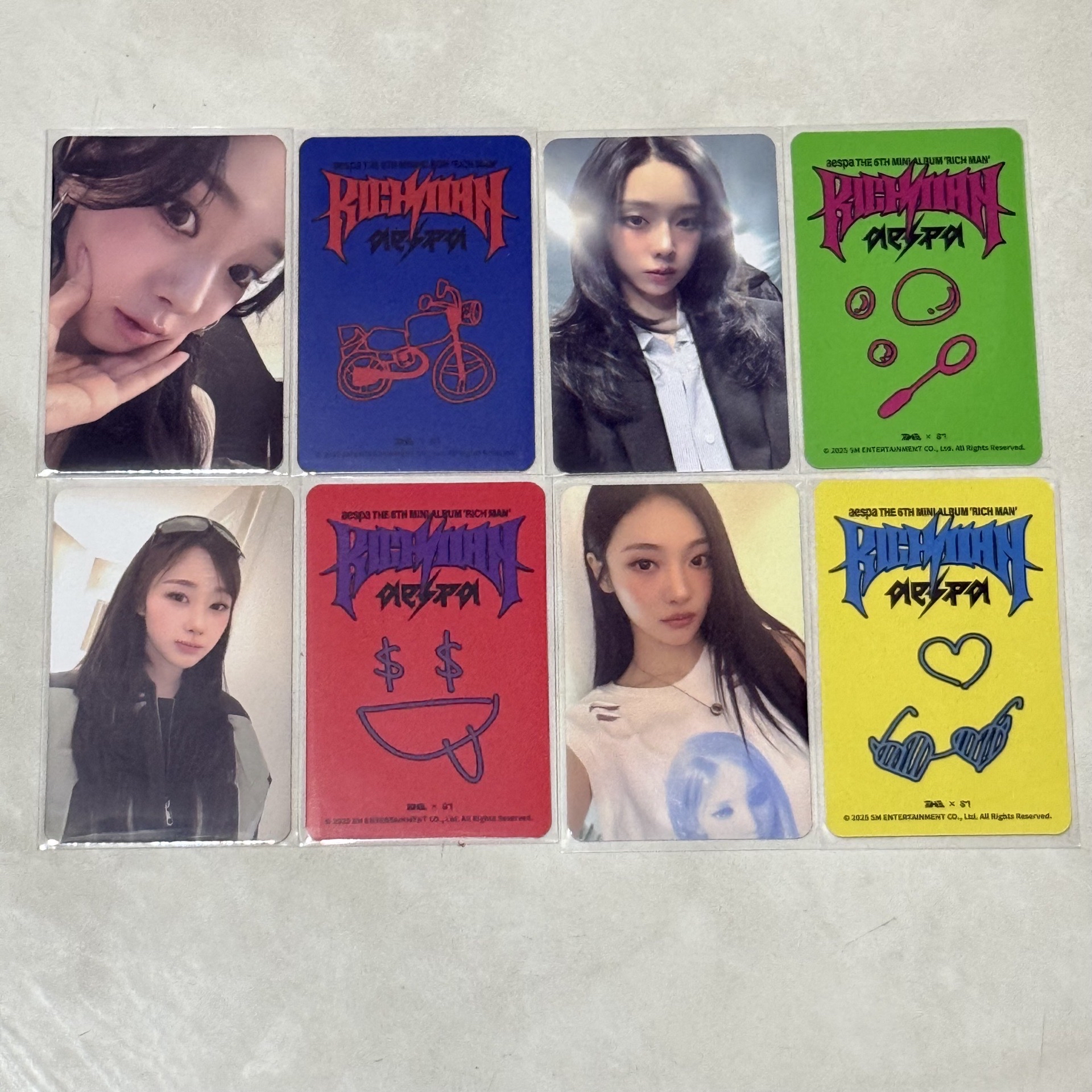 Rich man星光卡 四星 手繪卡背 全員都有