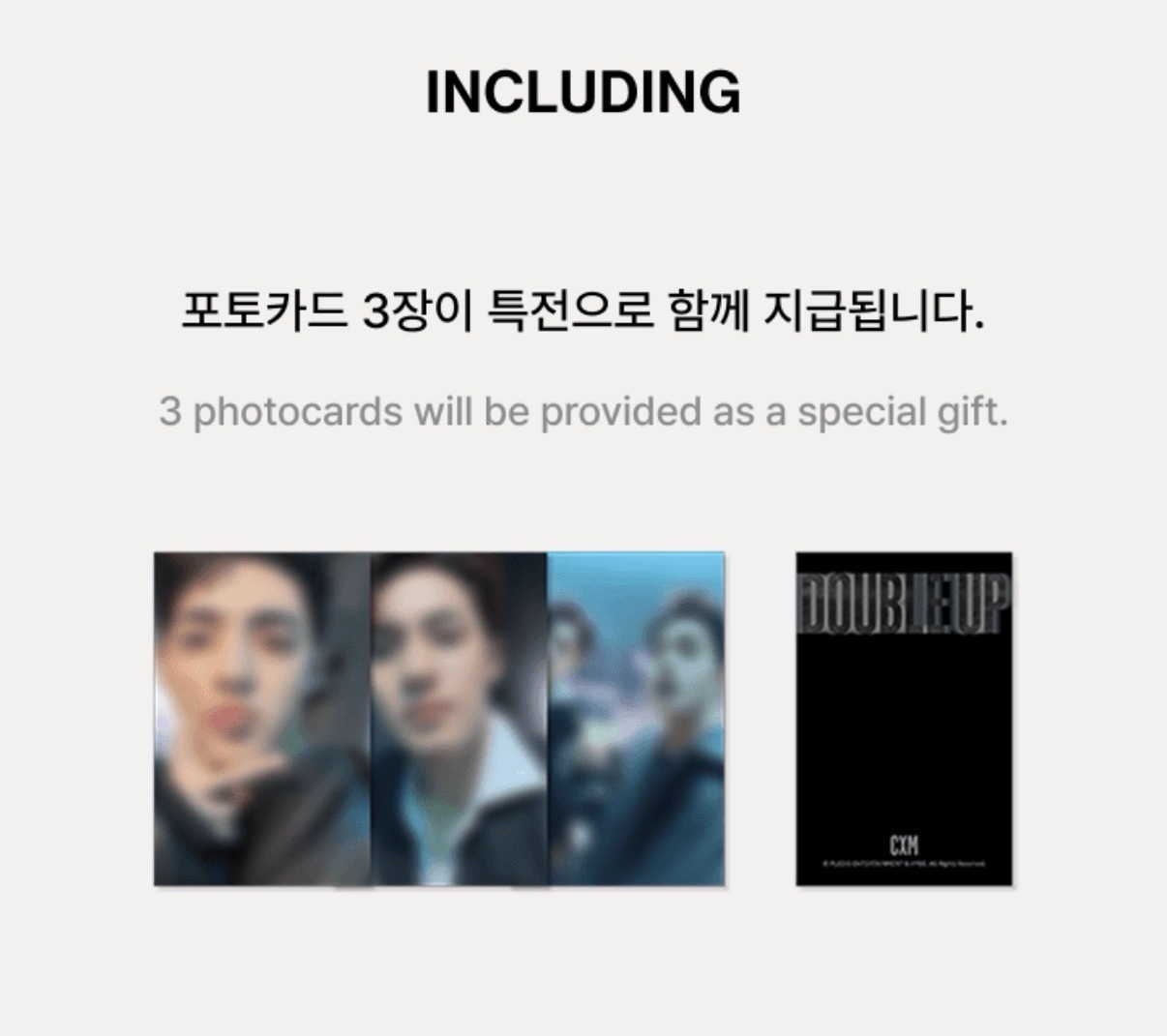 CxM DOUBLE UP 夾克小卡