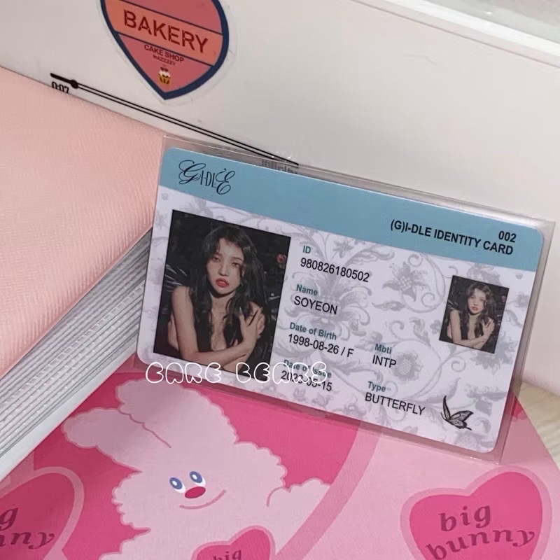 i-dle 小娟ID卡（硬卡）