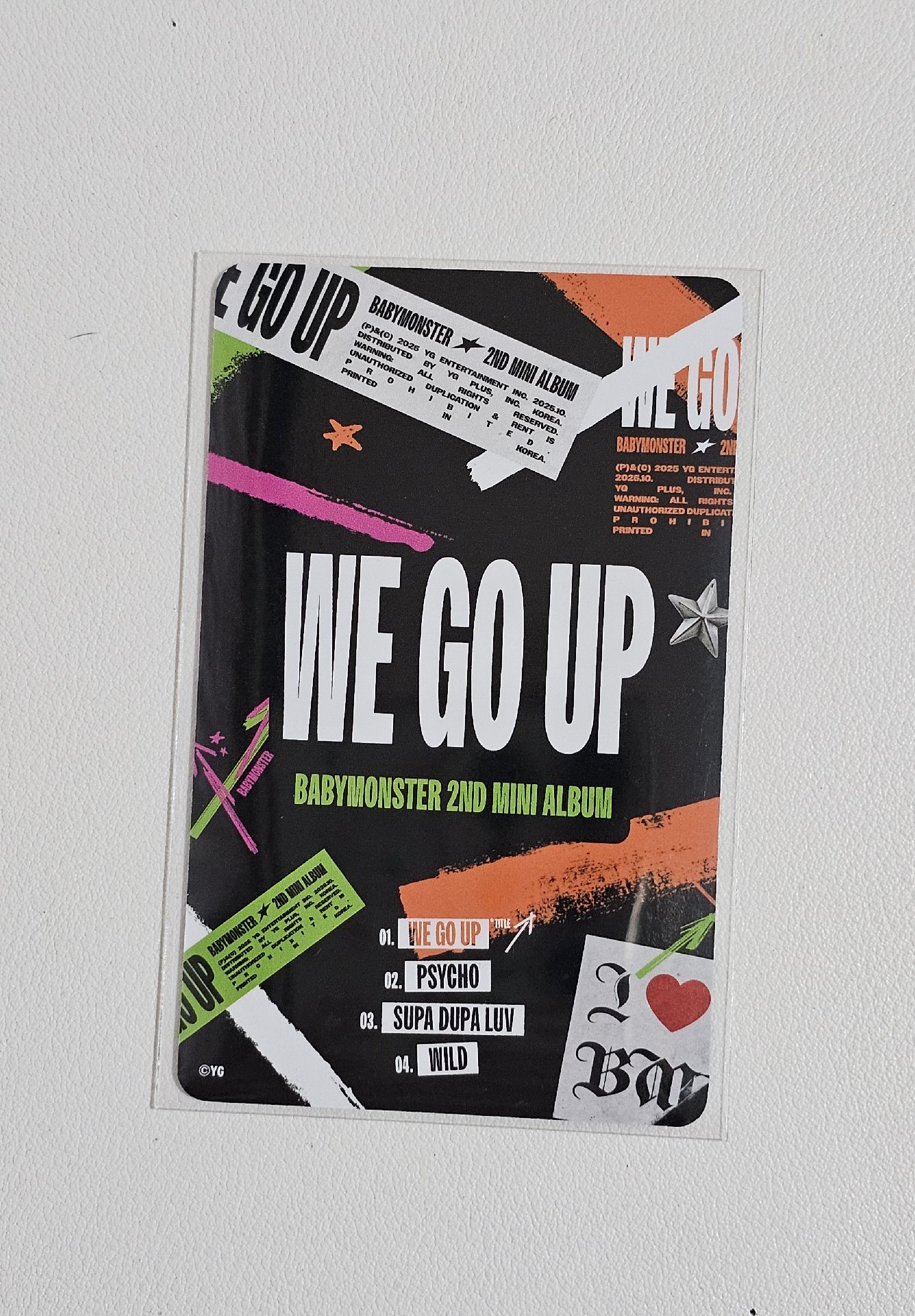 角卡（需多帶🩵1張）