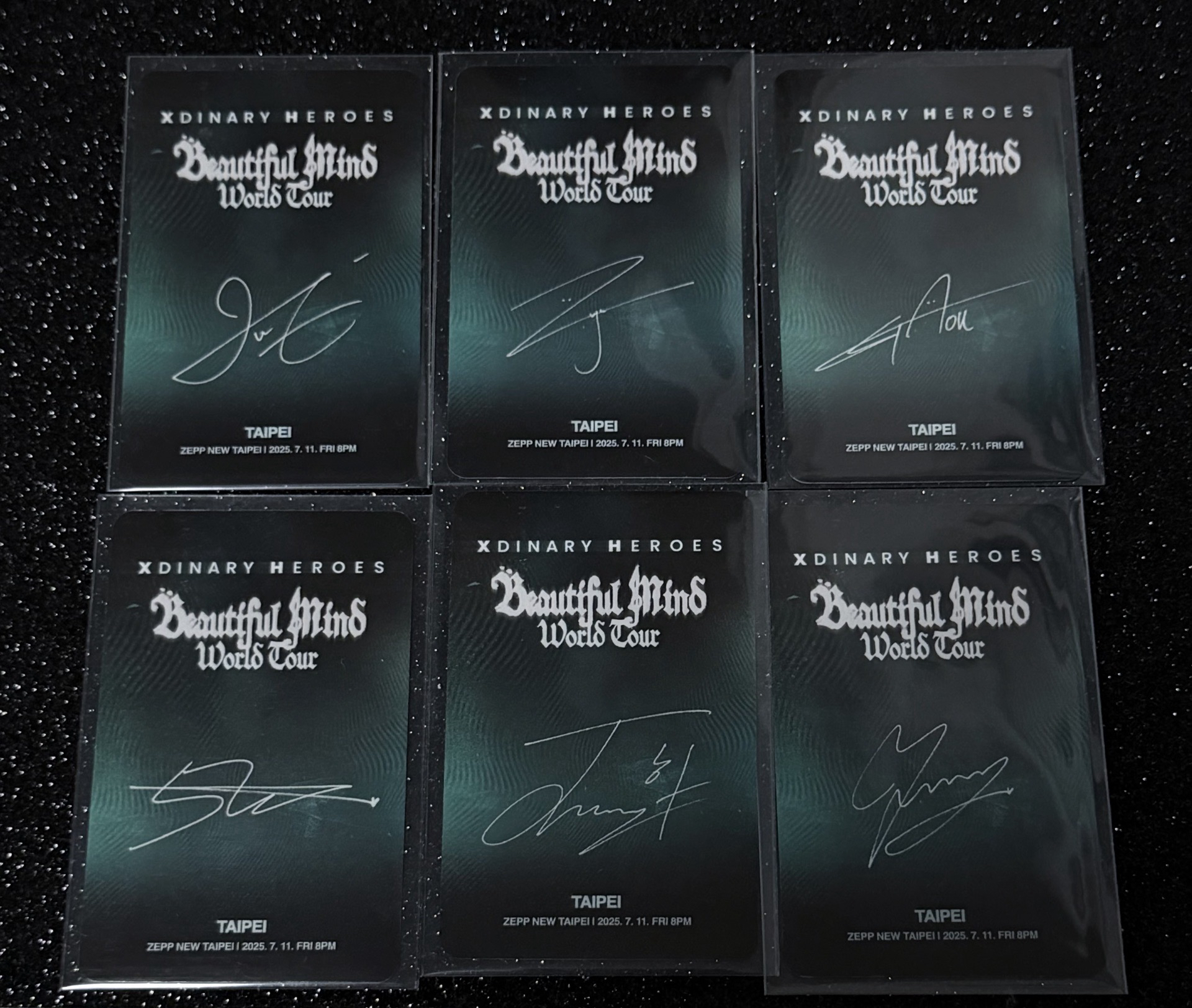 2025台北場入場卡一套