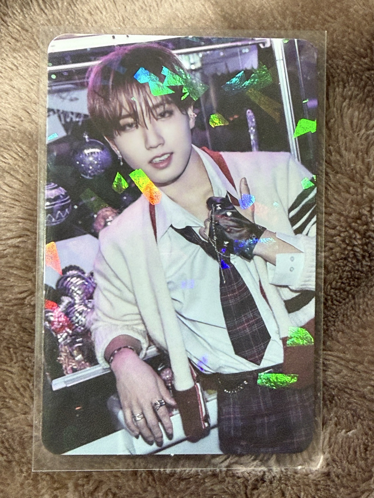 聖誕 閃卡 韓知城