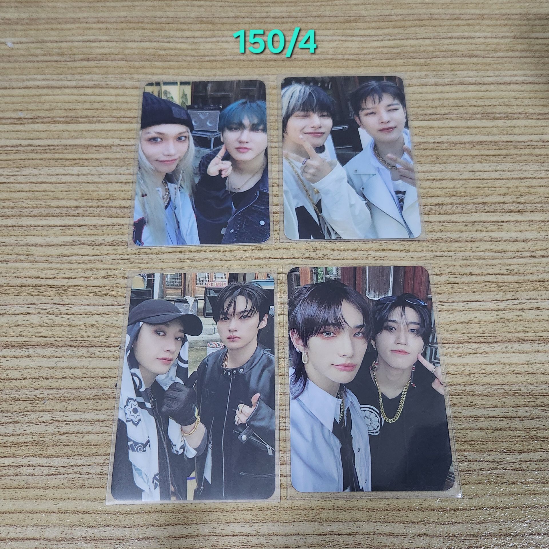 合(HOP)雙人小卡四張