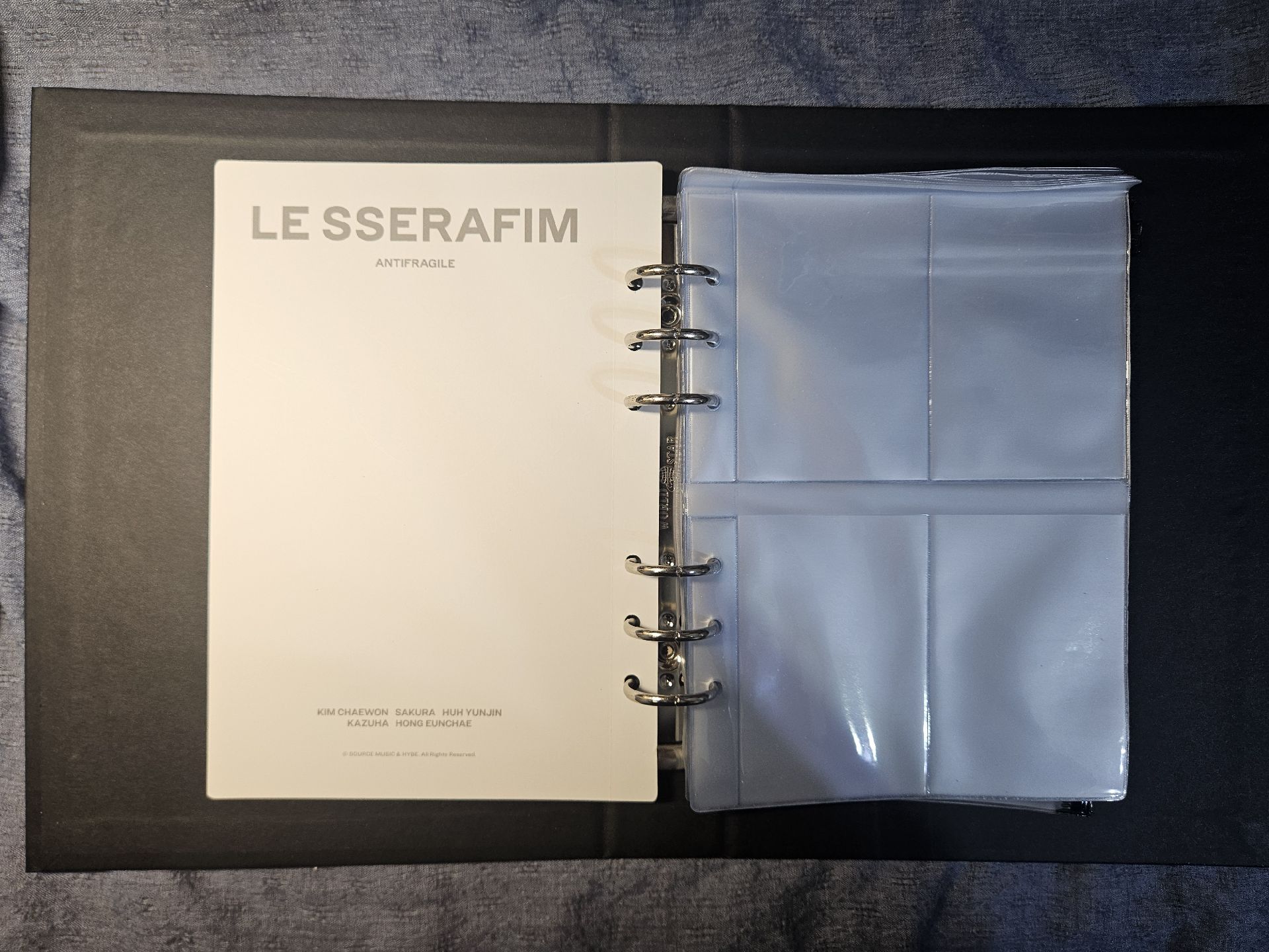 ANTIFRAGILE 卡冊 PHOTO CARD BINDER(卡冊有使用痕跡，詳見說明欄❗️)