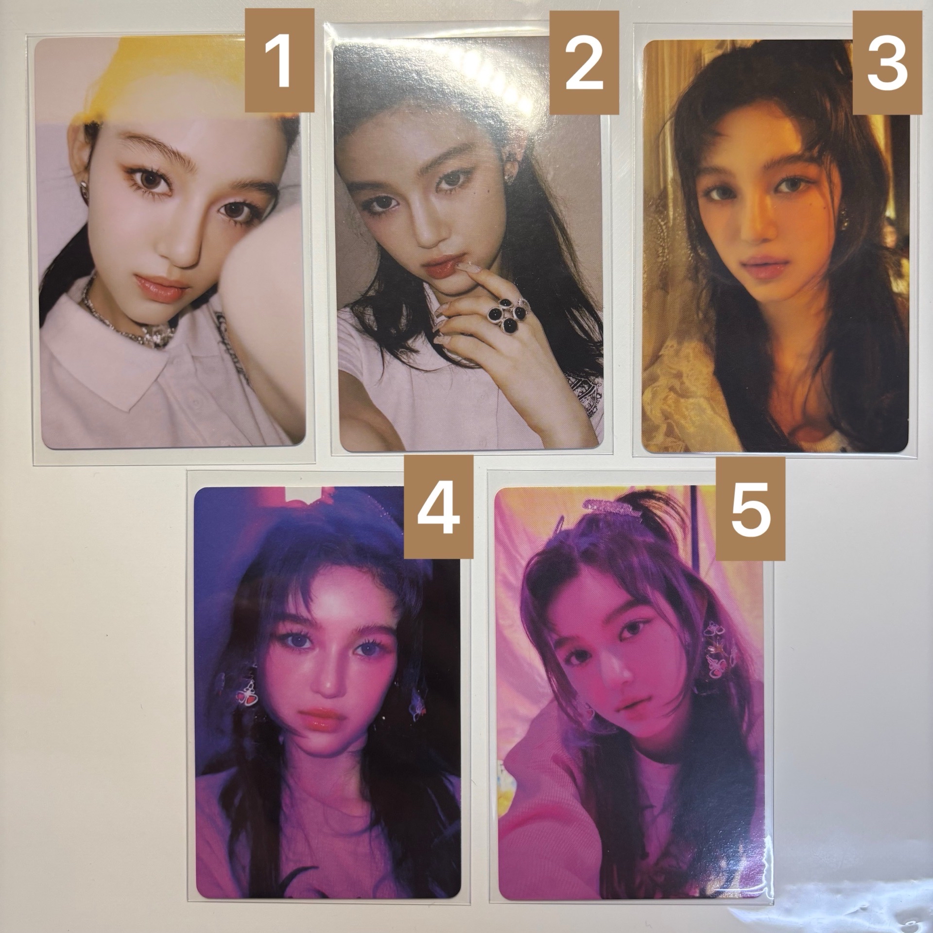 ［Get Up］專輯卡 Danielle