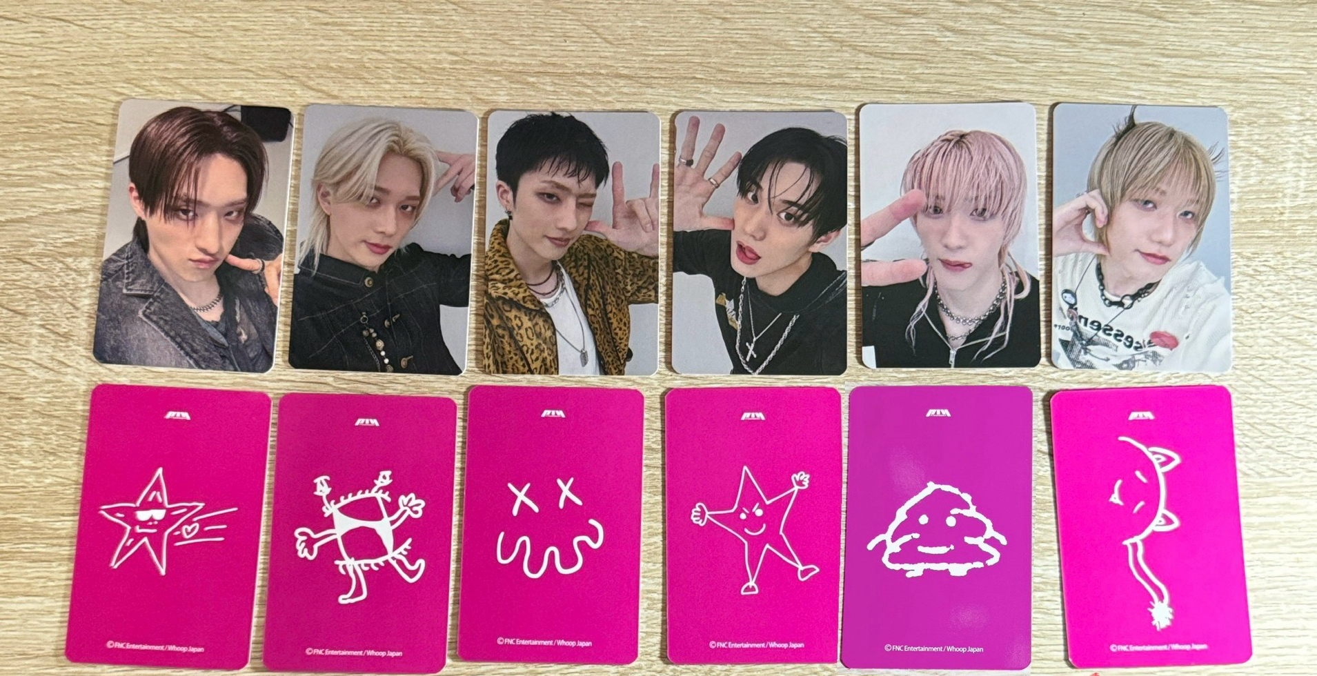 P1Harmony Whoop東京 大阪特典卡/線下卡