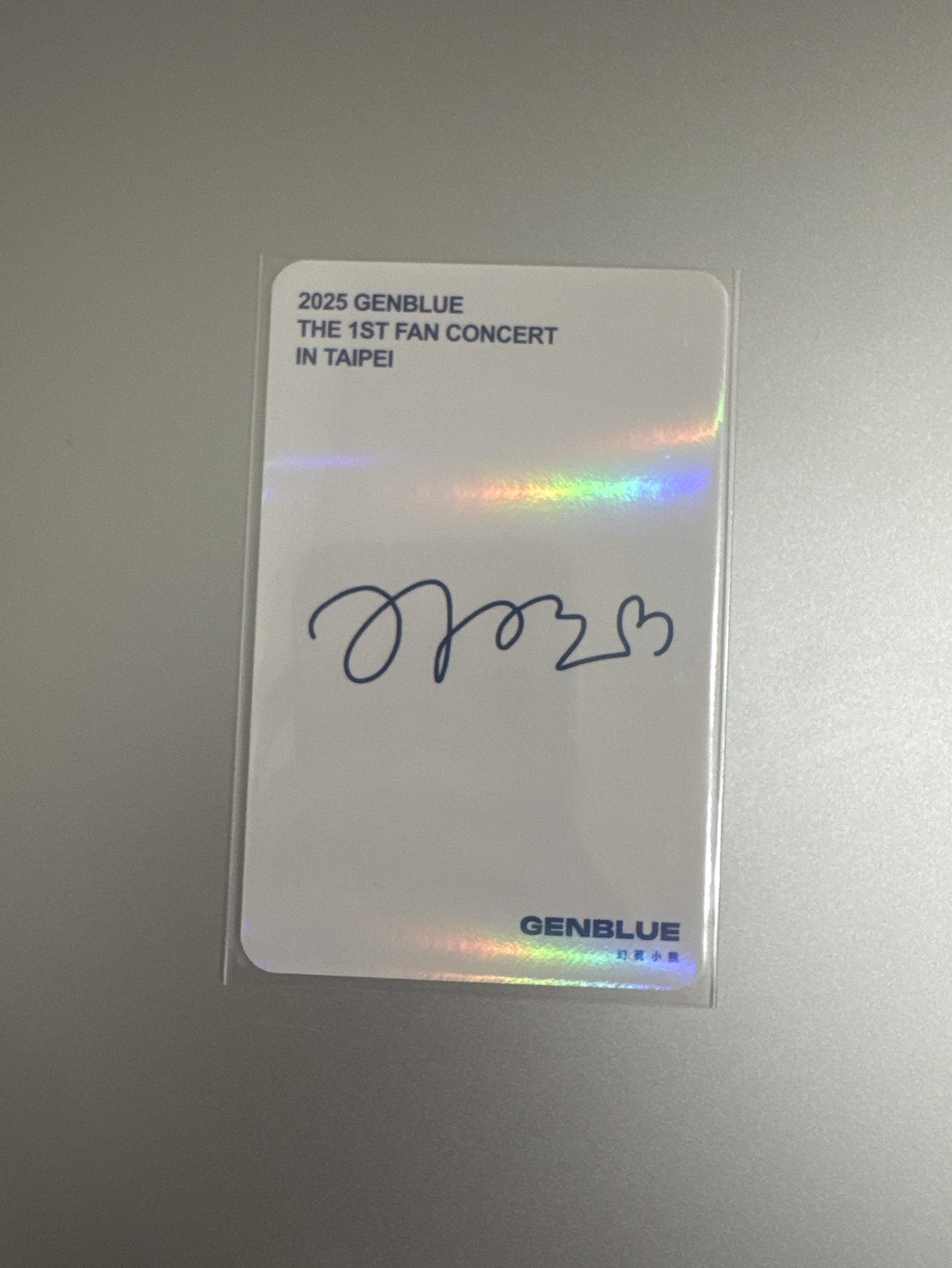 2025 1ST FAN CON A區閃卡 AYEON