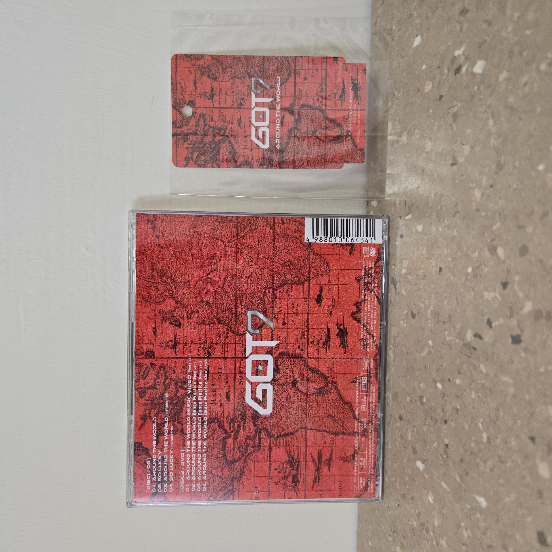 〖GOT7〗Around the world 初回生產限定盤B＆BamBam日專卡