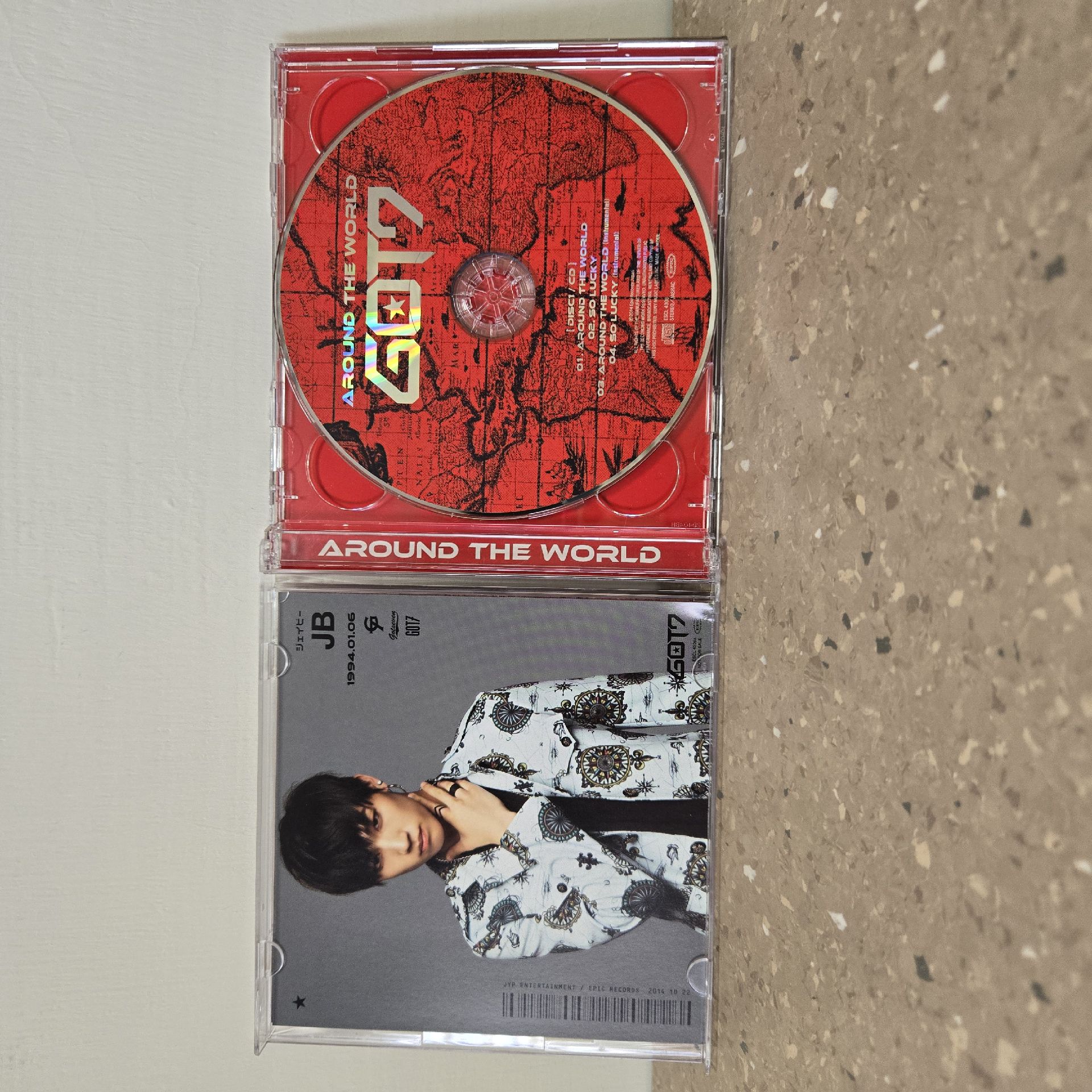 〖GOT7〗Around the world 初回生產限定盤B＆BamBam日專卡