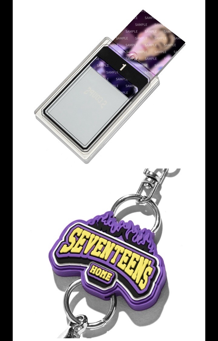 25’ SEVENTEEN's HOME PHOTO CARD HOLDER 卡套 （無小卡）