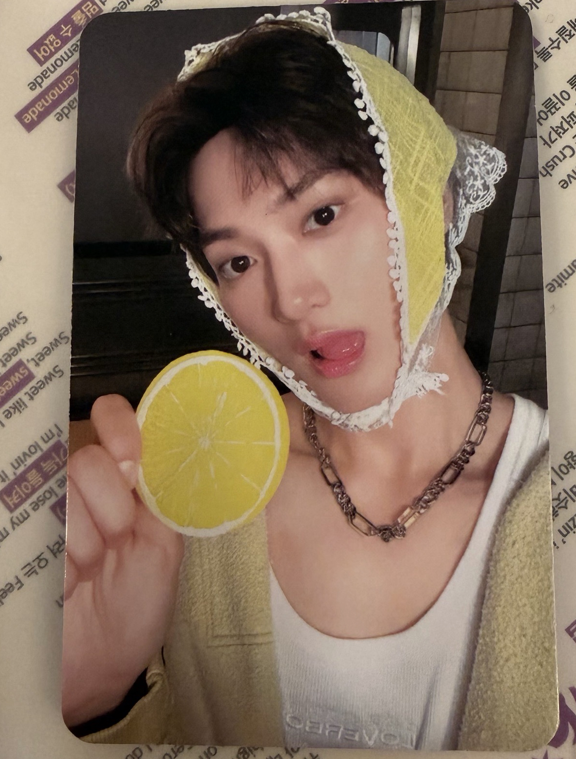 DTC:E 公放卡 檸檬 金