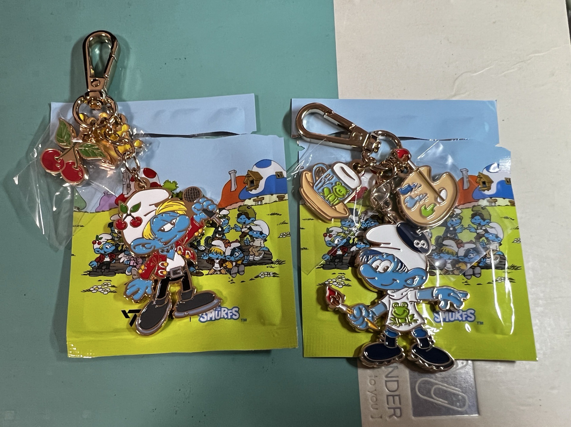 Seventeen 聯名藍色小精靈 哲&八一組