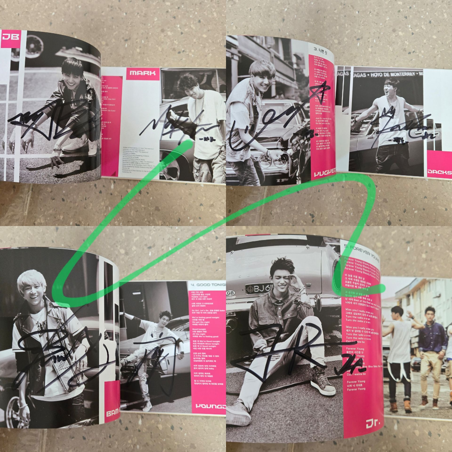 〖GOT7〗GOT LOVE親簽專+Mark照片