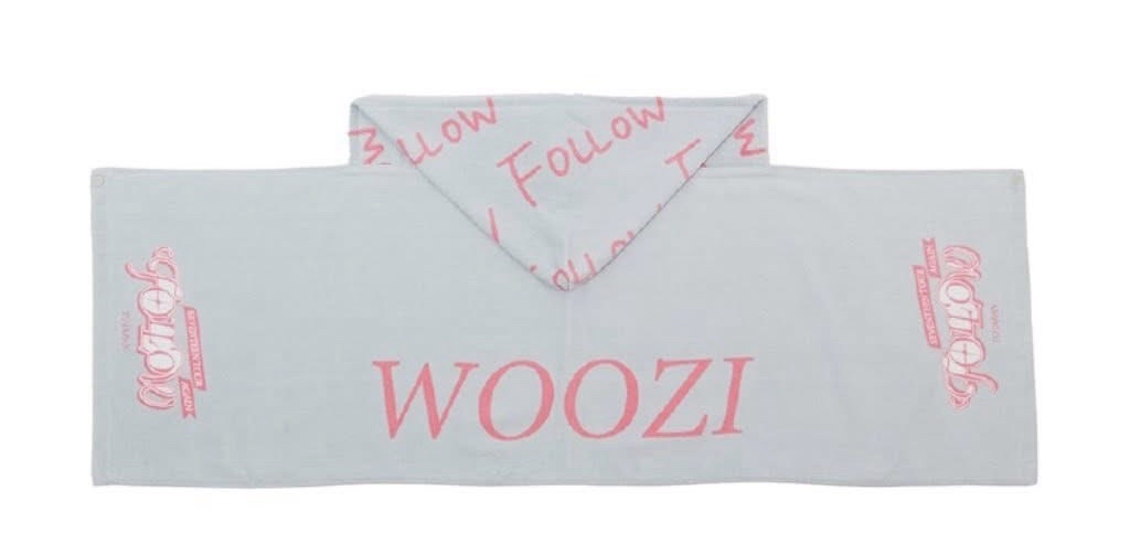 Woozi日巡毛巾帽