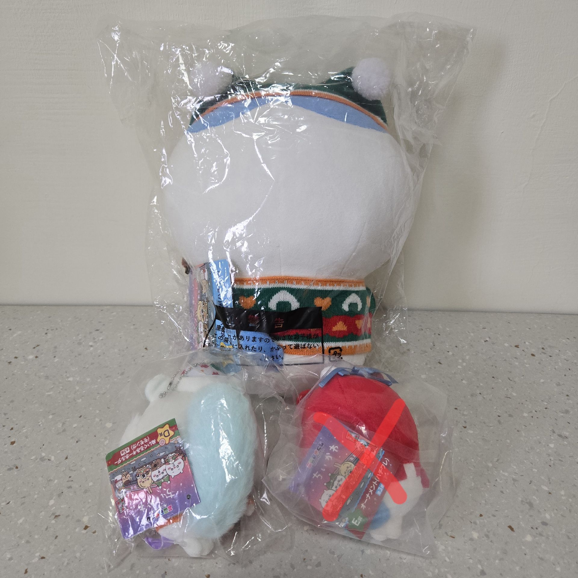 〖吉伊卡哇 × 日本7-11〗エニマイくじ2024 聖誕抽賞 - B賞小八/D賞小桃