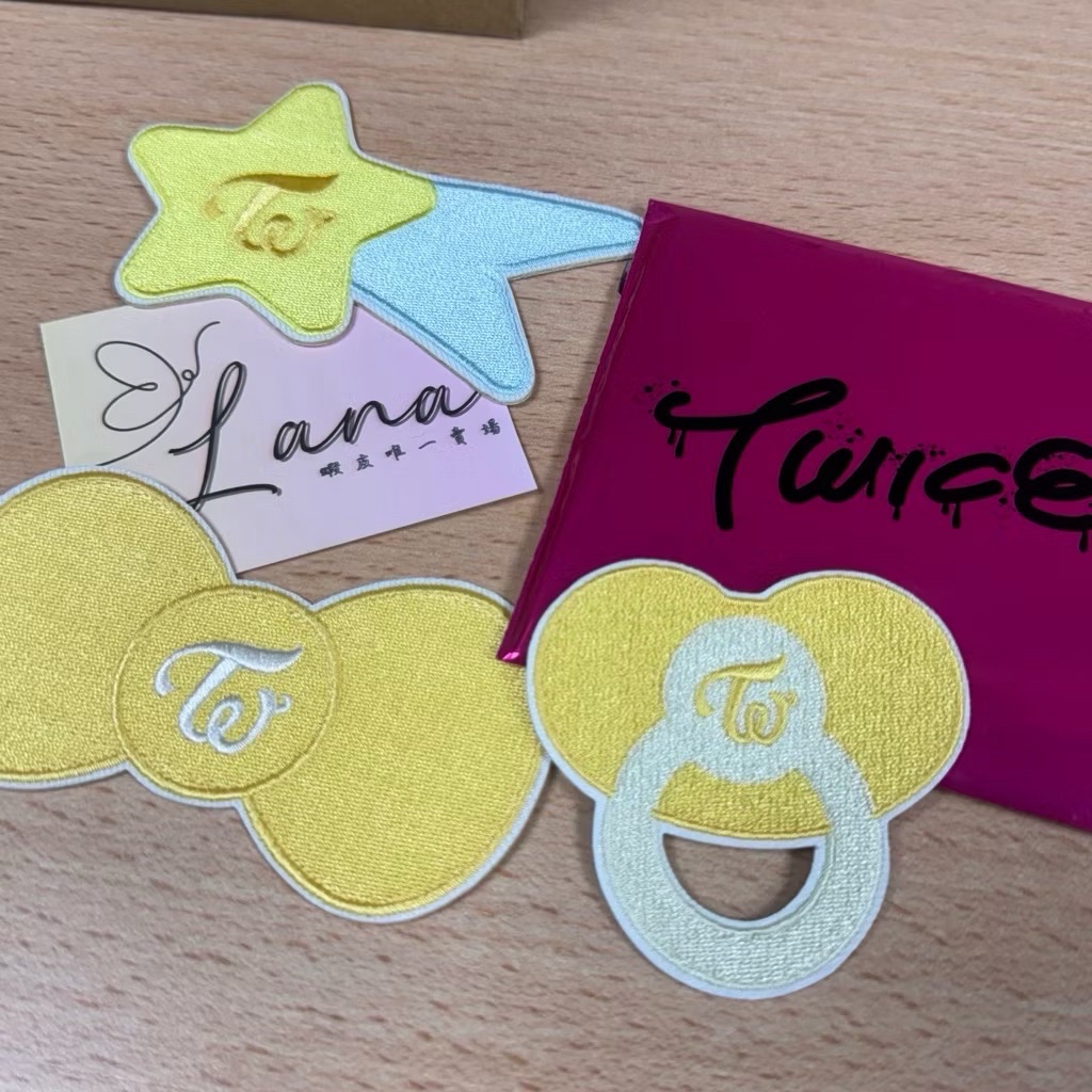 六巡 JYP JAPAN 貼紙 RANDOM WAPPEN STICKER 黃色一套全新