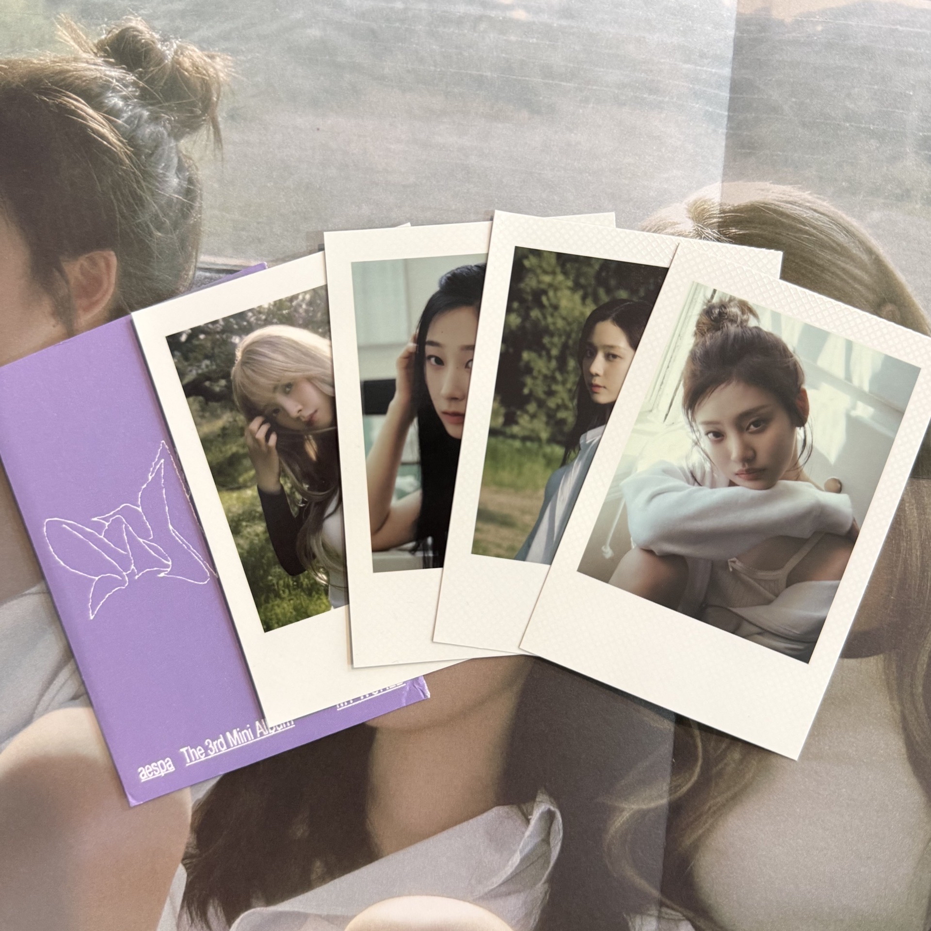 aespa MYWORLD bn zine空專