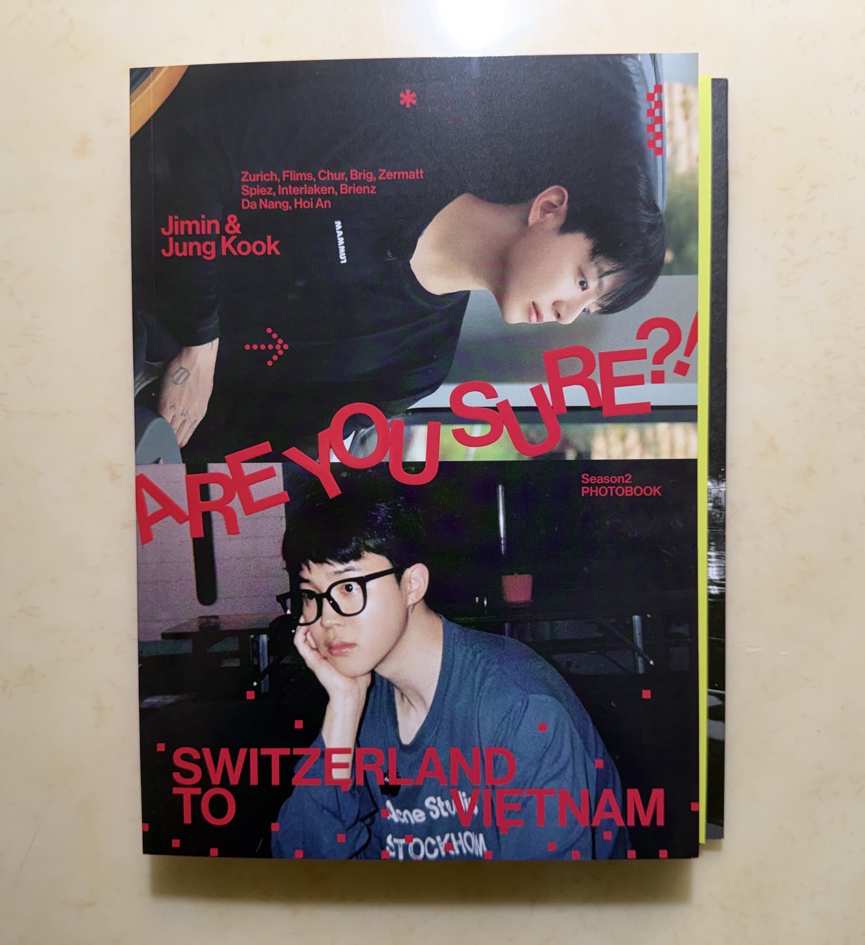 BTS 防彈少年團 Are You Sure?! 第二季 寫真書