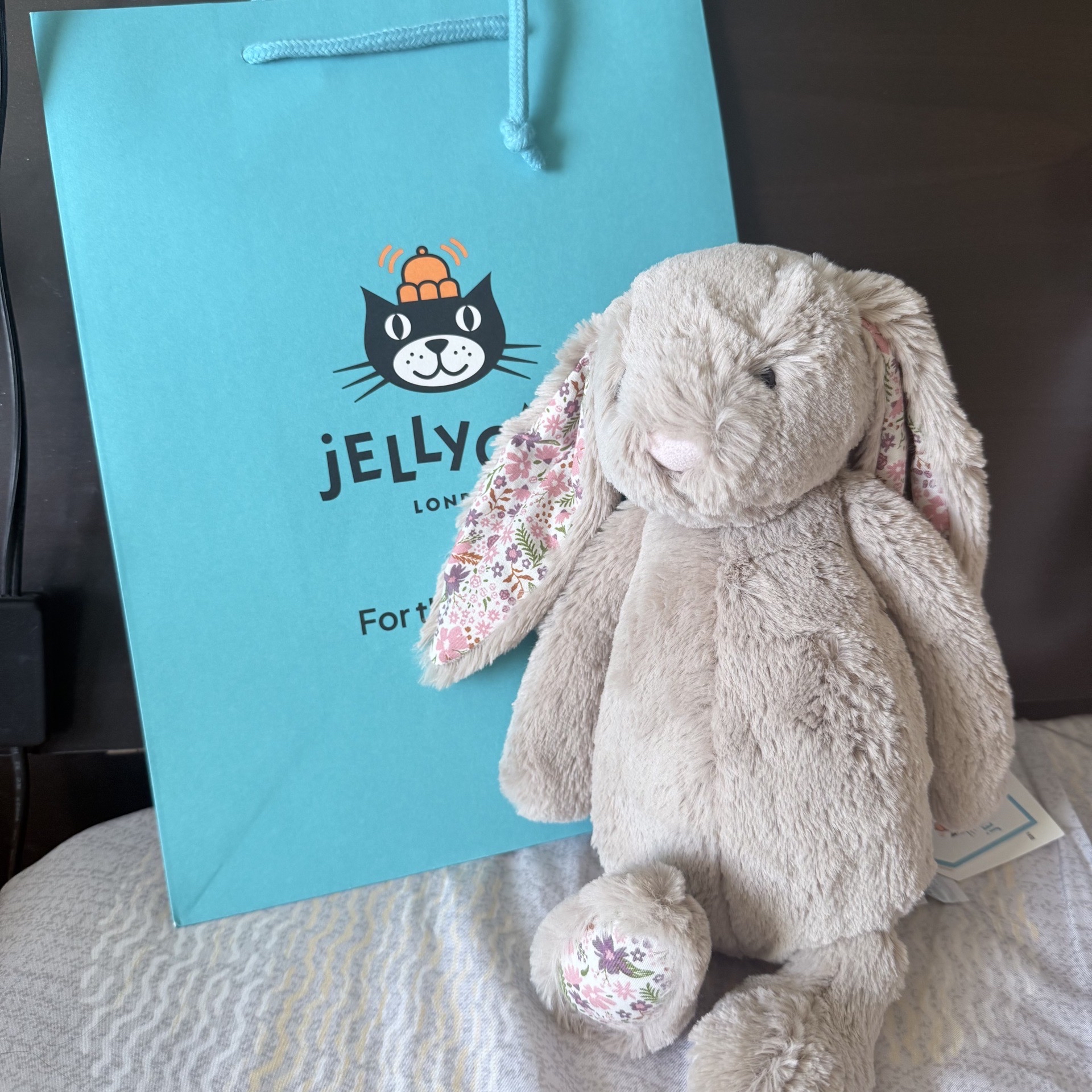 Jellycat Blossom Bunny Petal 碎花兔兔31公分