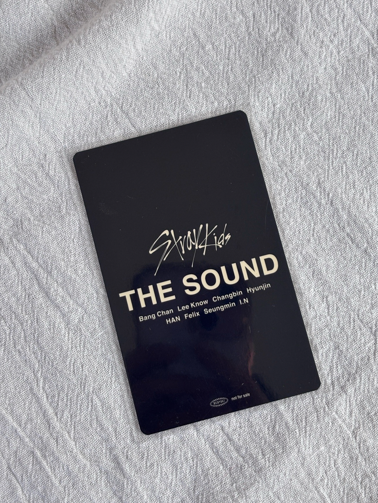 ［Stray Kids] 寅 THE SOUND 入場卡 / 場限卡 大阪 02/26