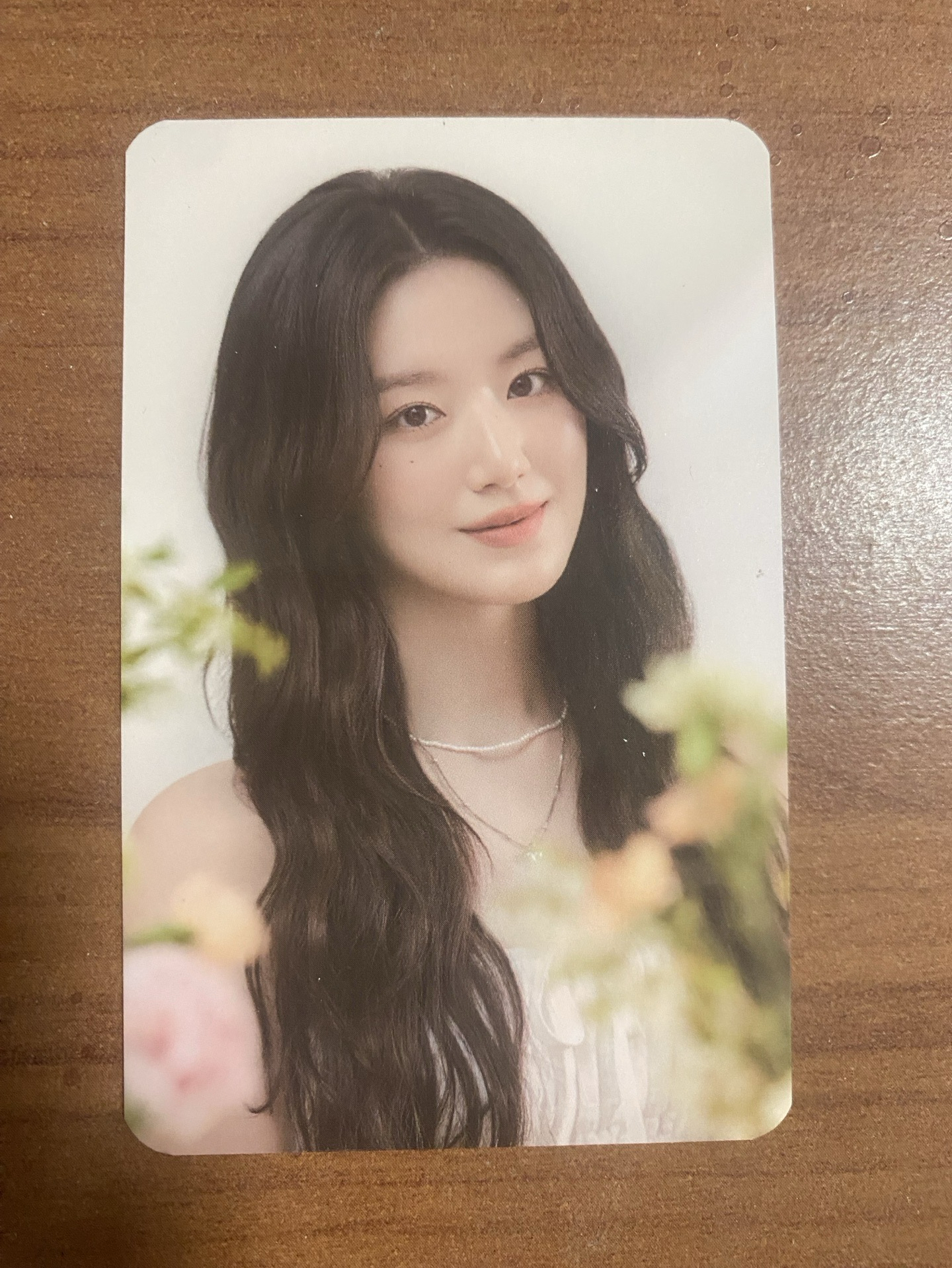 舒華 香水代言卡