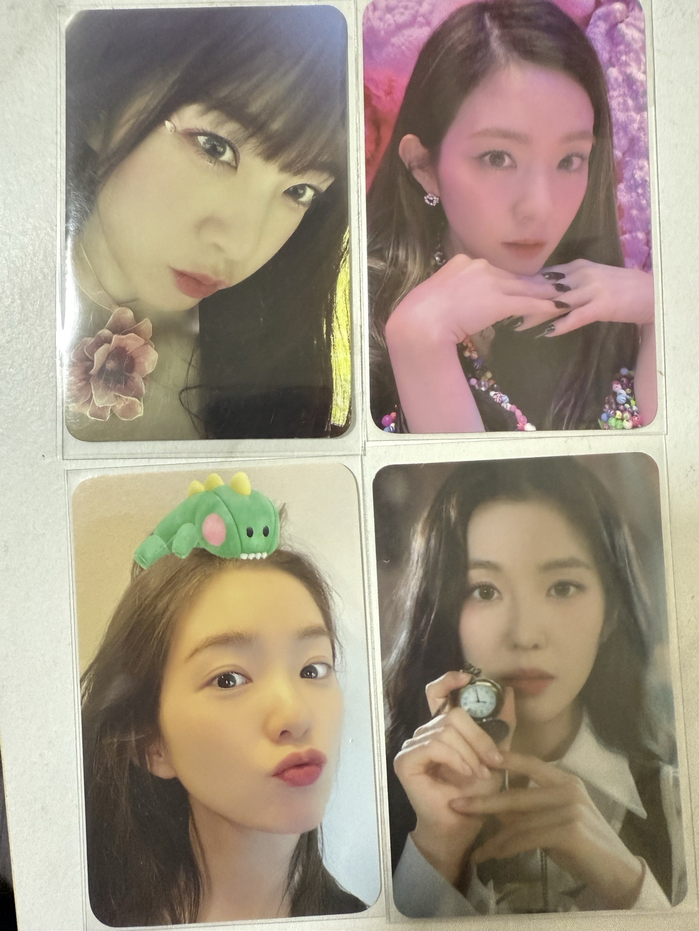 Irene 小卡四張不拆