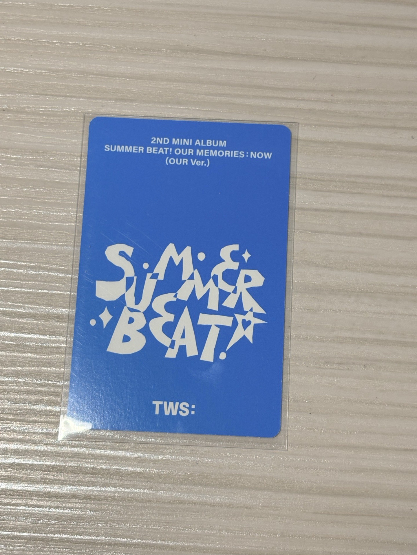 Tws 韓振 迷二 專卡