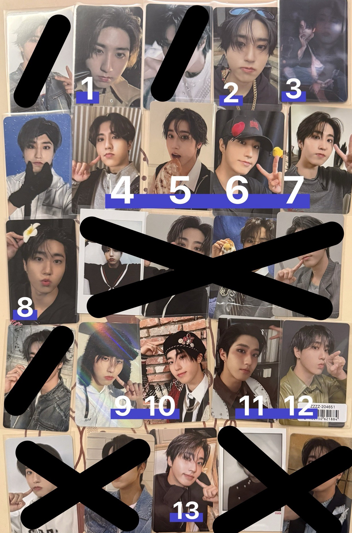 StrayKids 韓知城小卡