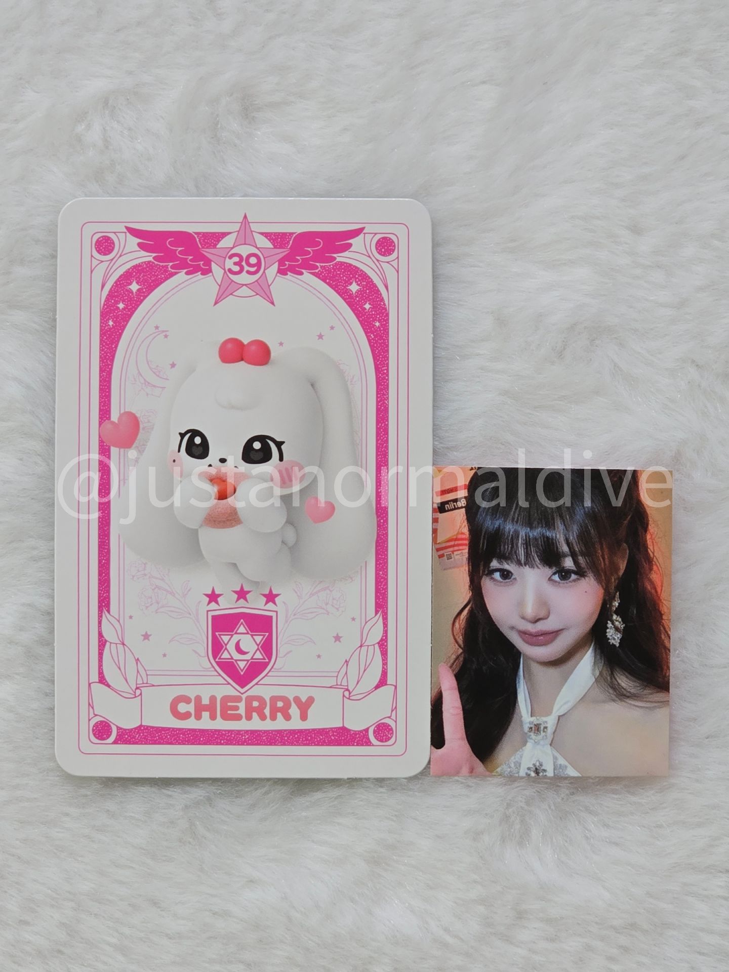 IVE x Krispykreme 甜甜圈卡 員 白CHERRY卡 一組不拆賣 現貨 一日內寄出