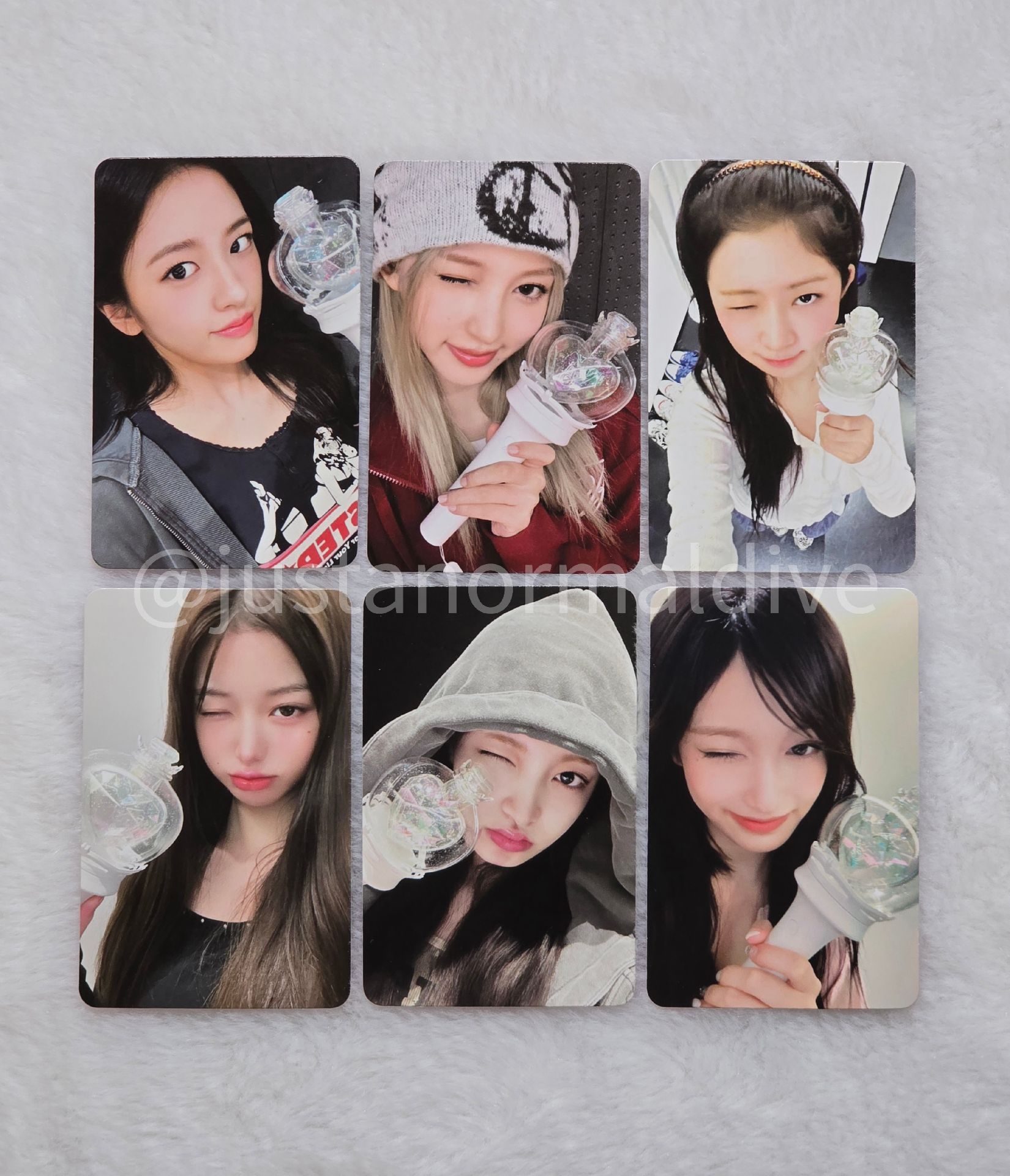 IVE 二代手燈卡 六張一組不拆賣 現貨 一日內寄出