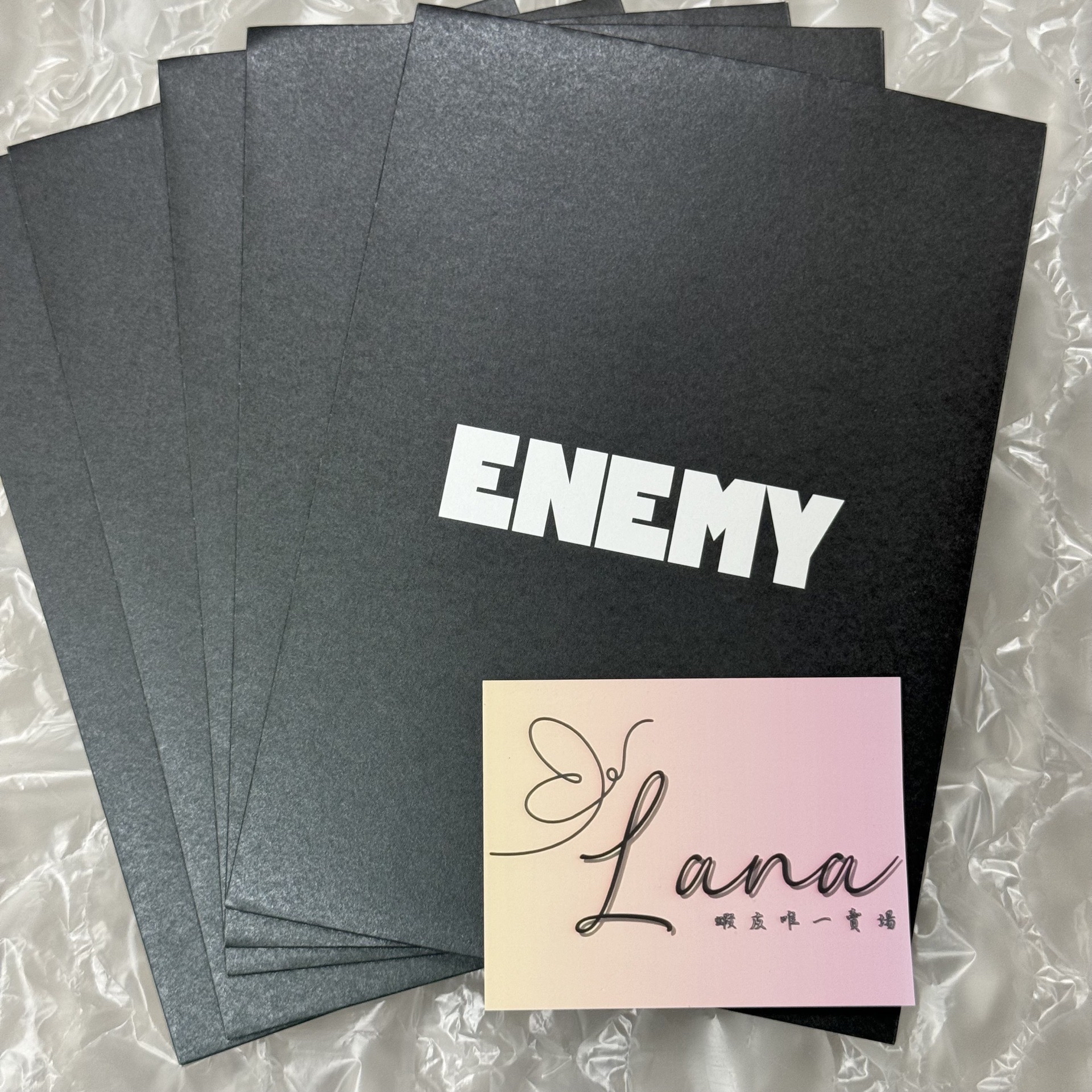 六巡 ENEMY 未拆卡包 日周 隨機大卡