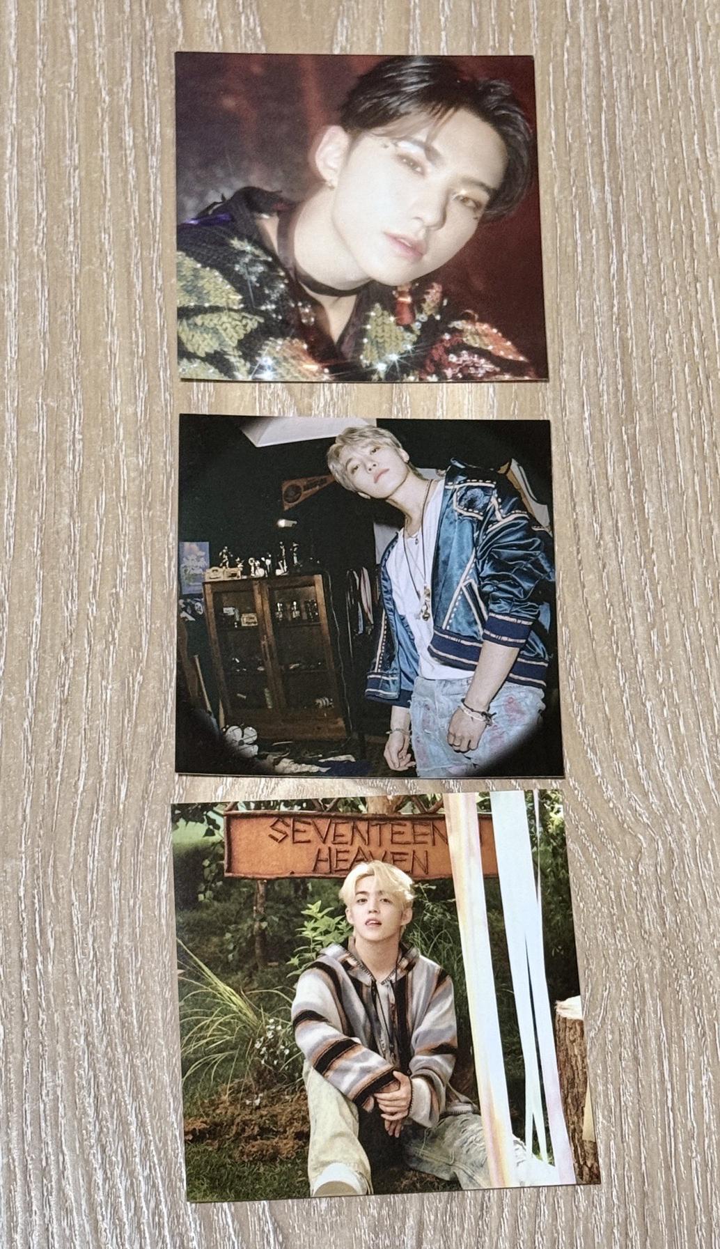 Seventeen mini11 榮燦哲方形貼紙