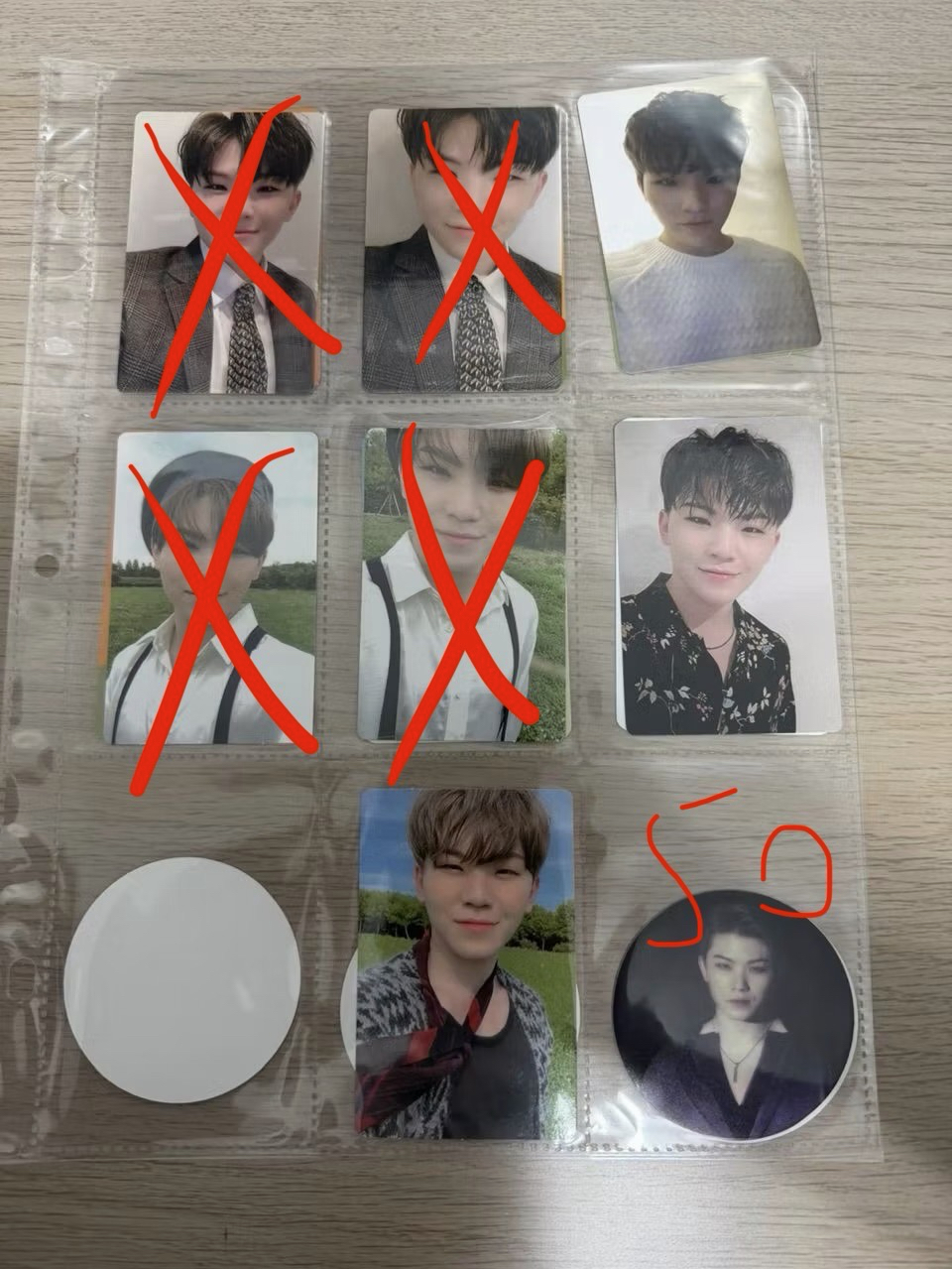 Seventeen Woozi 歷年專輯小卡