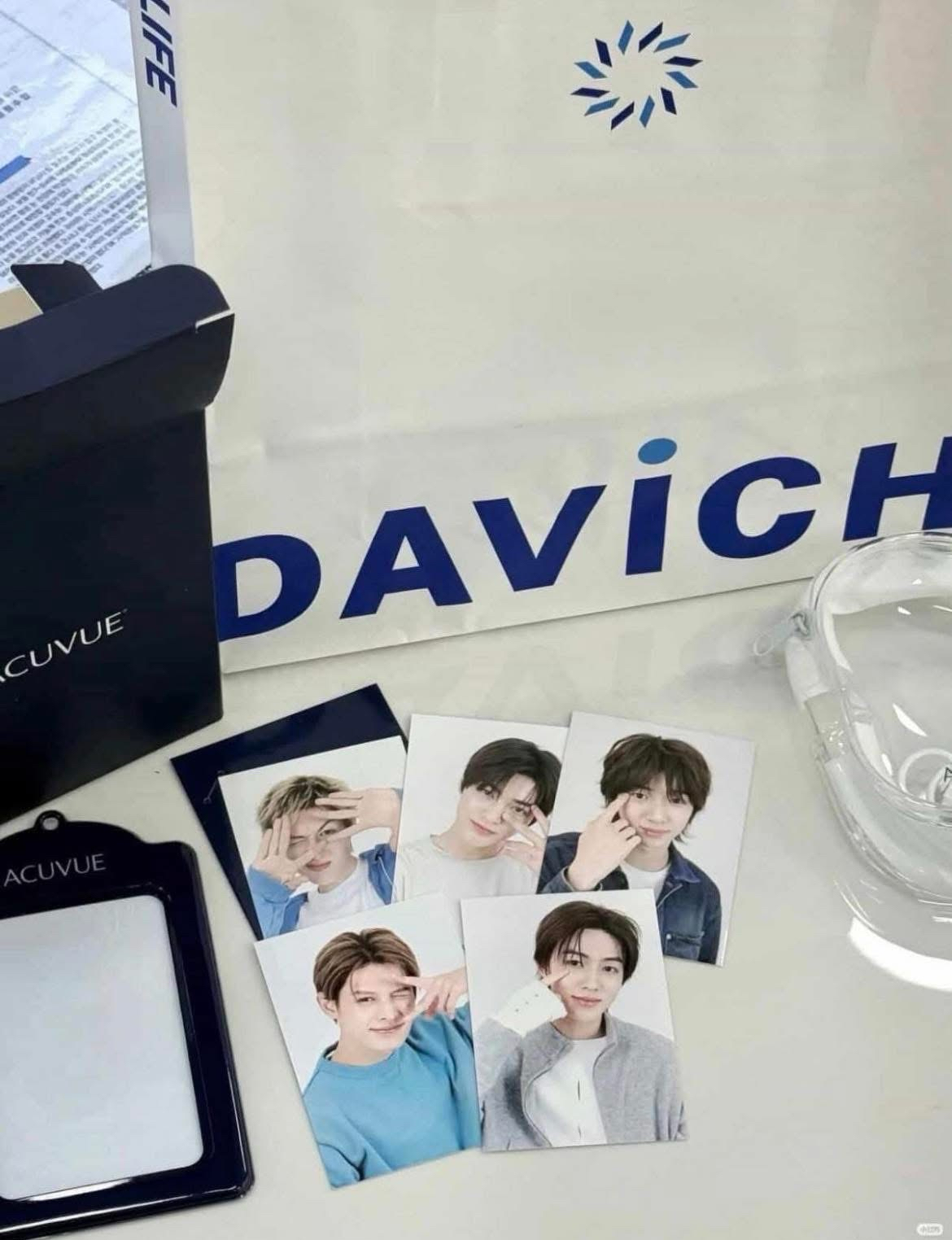 隱眼代言 卡套+小包