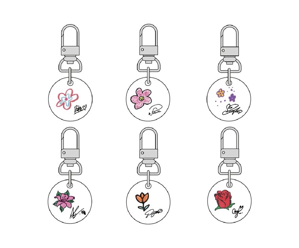 預購 - BM SONY成員彩繪吊飾