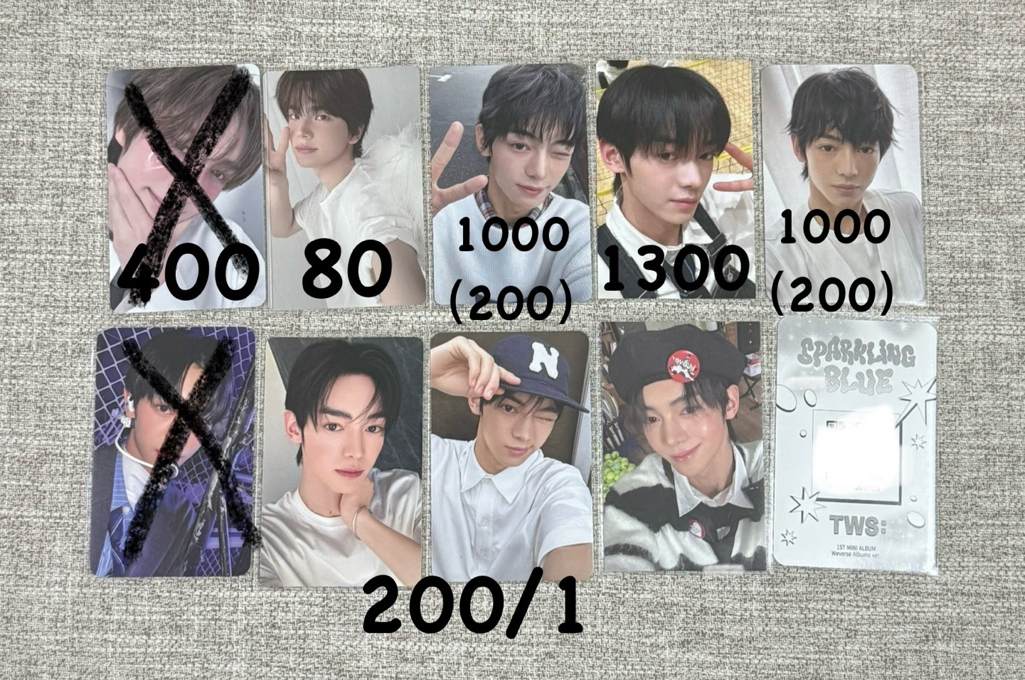 tws出卡 韓振申惟