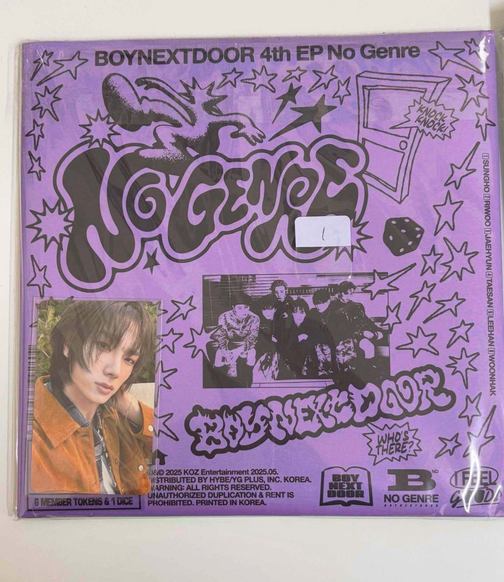 No Genre kkt特典含已拆單封 Sungho