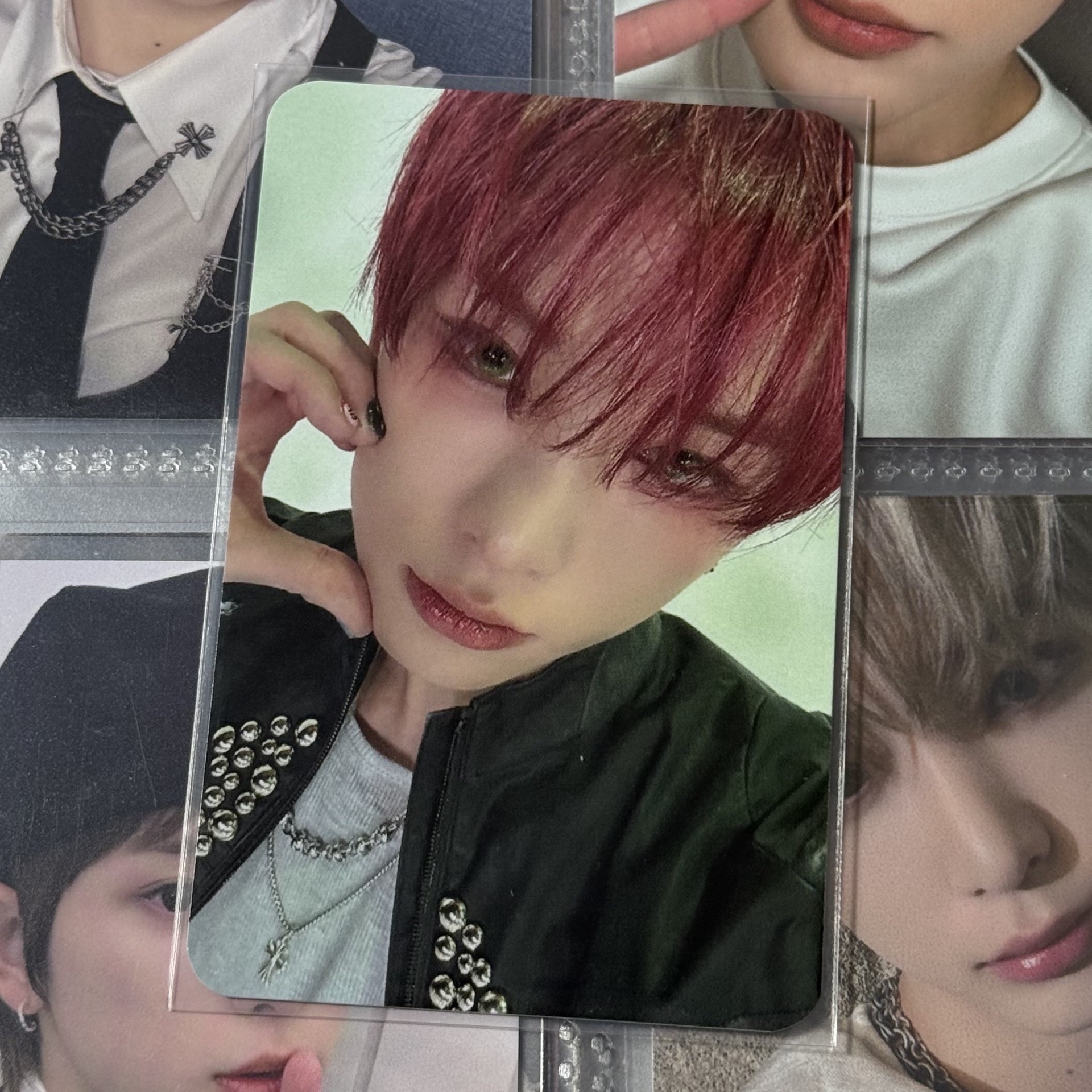 月狼 knpops簽售卡-紅髮HARUA