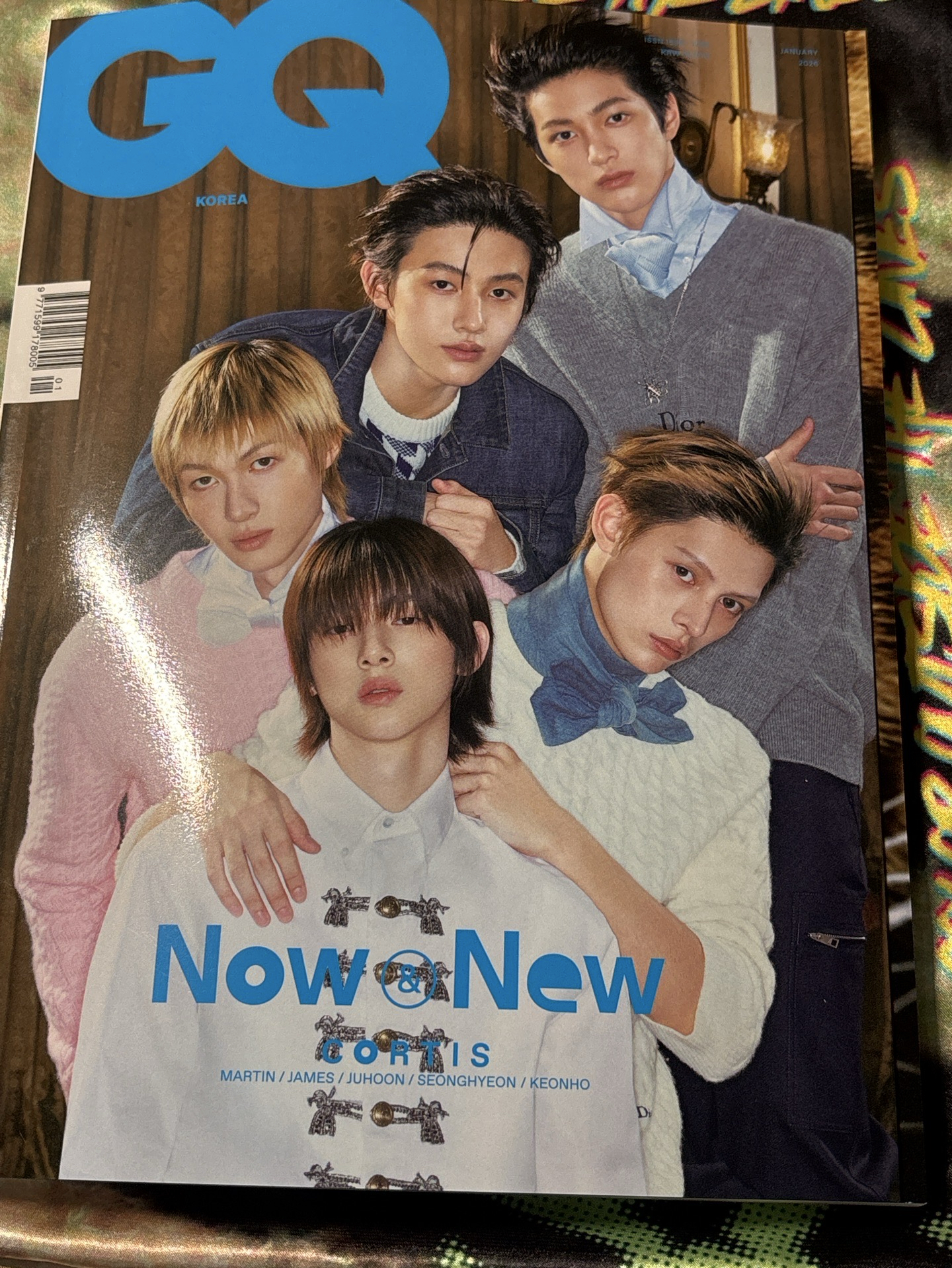 GQ KOREA 2026年1月刊 hottracks 雜誌 