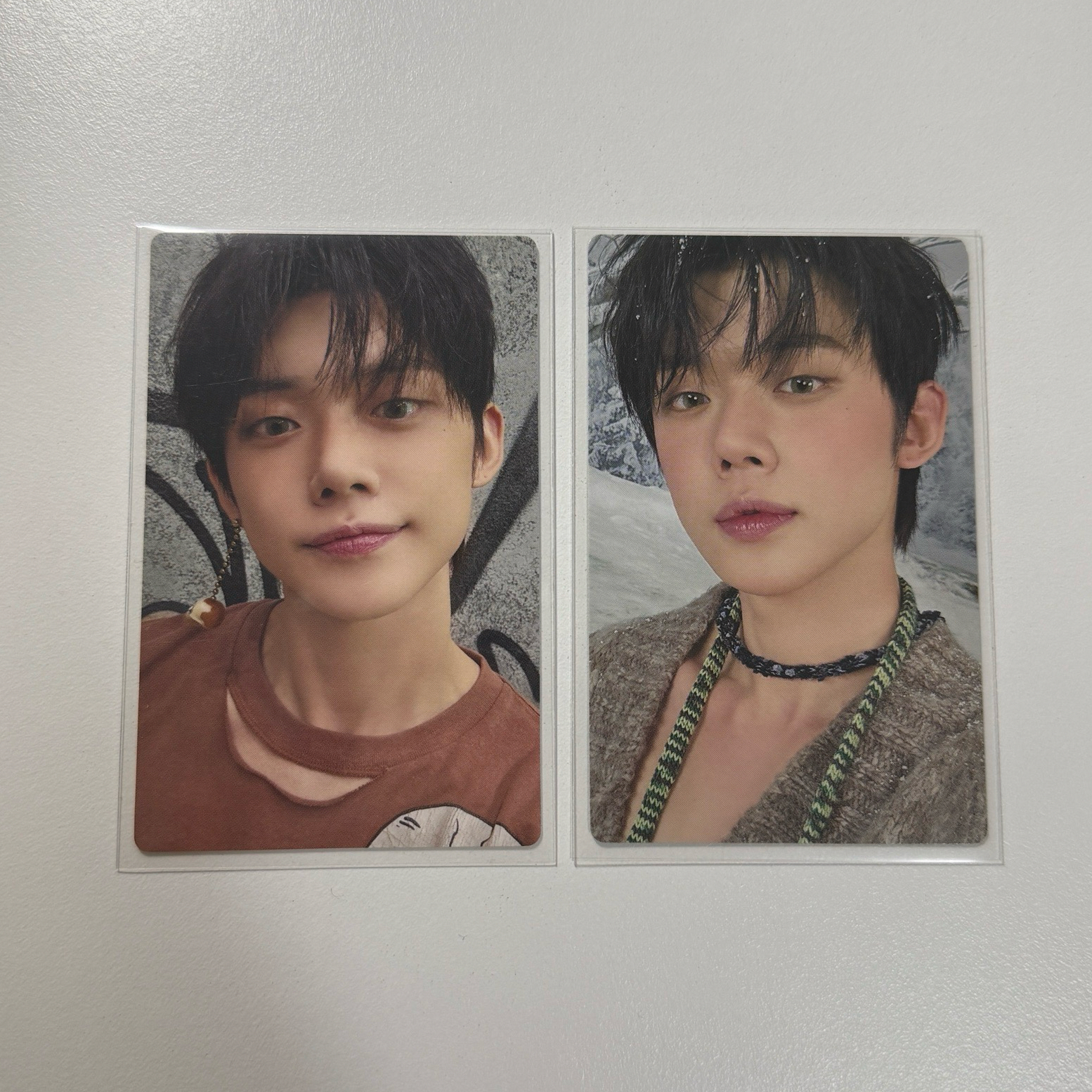 TXT 然竣 誓い日專專卡兩張一組