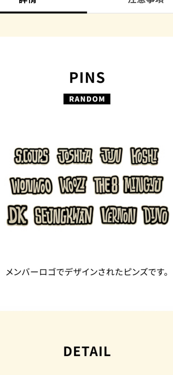 SEVENTEEN 2025日本FM Holiday pin章